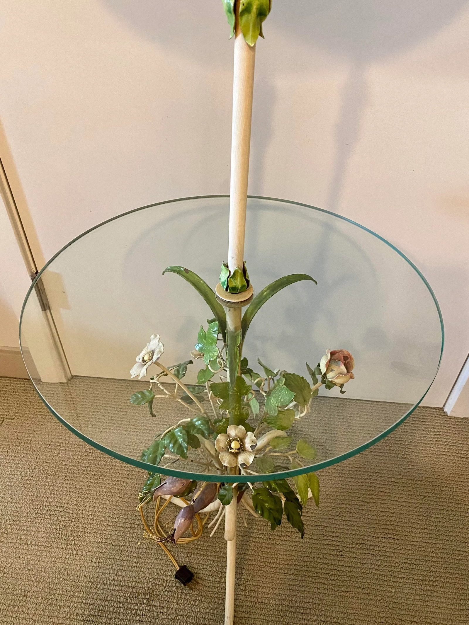 1950's Italian Tole Table Lamp - 3