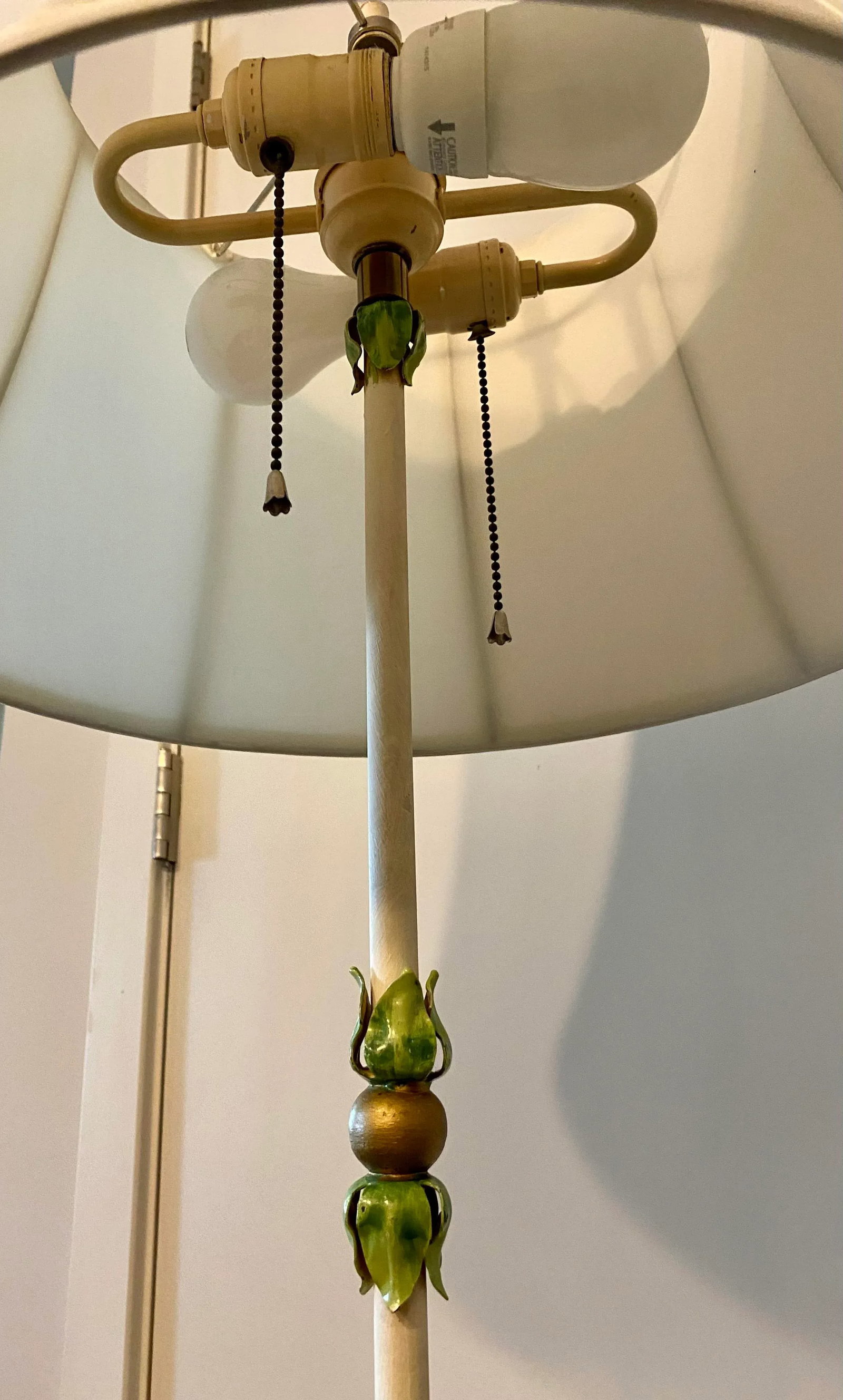 1950's Italian Tole Table Lamp - 7