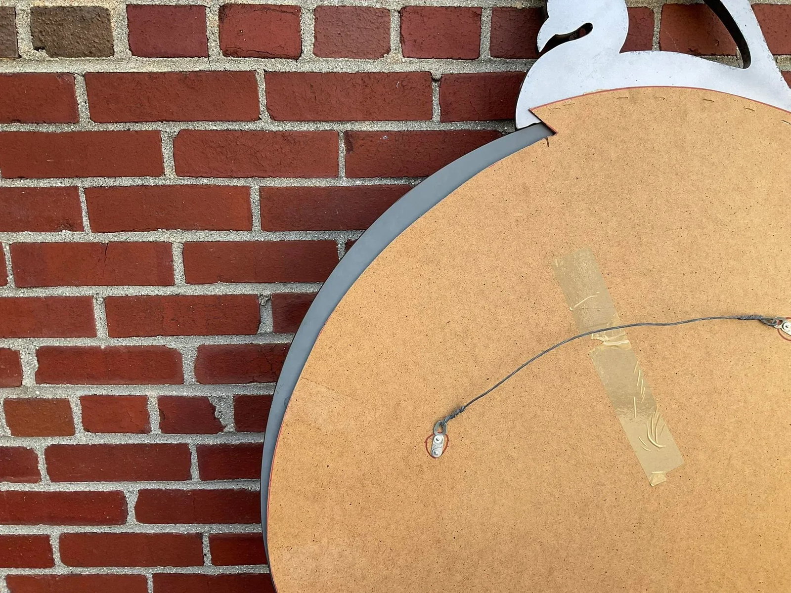 Vintage Post Modern Peacock Mirror - 11