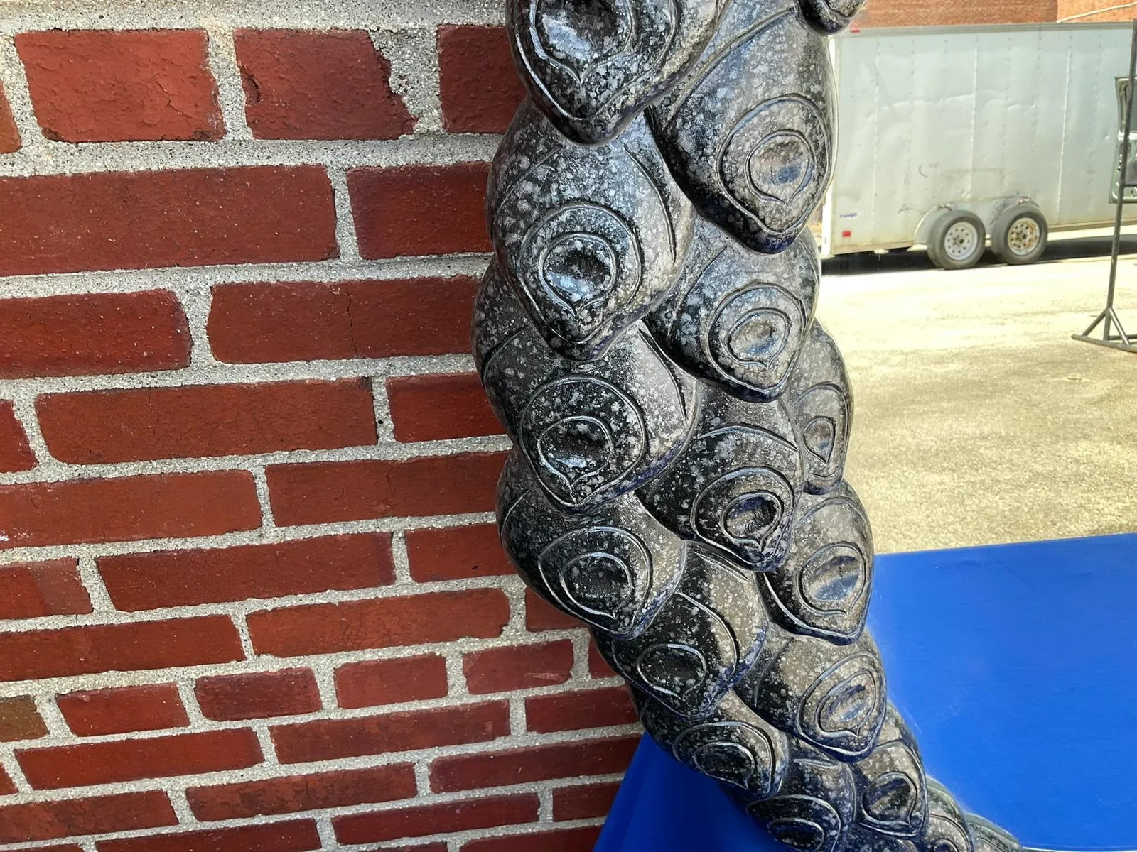 Vintage Post Modern Peacock Mirror - 9