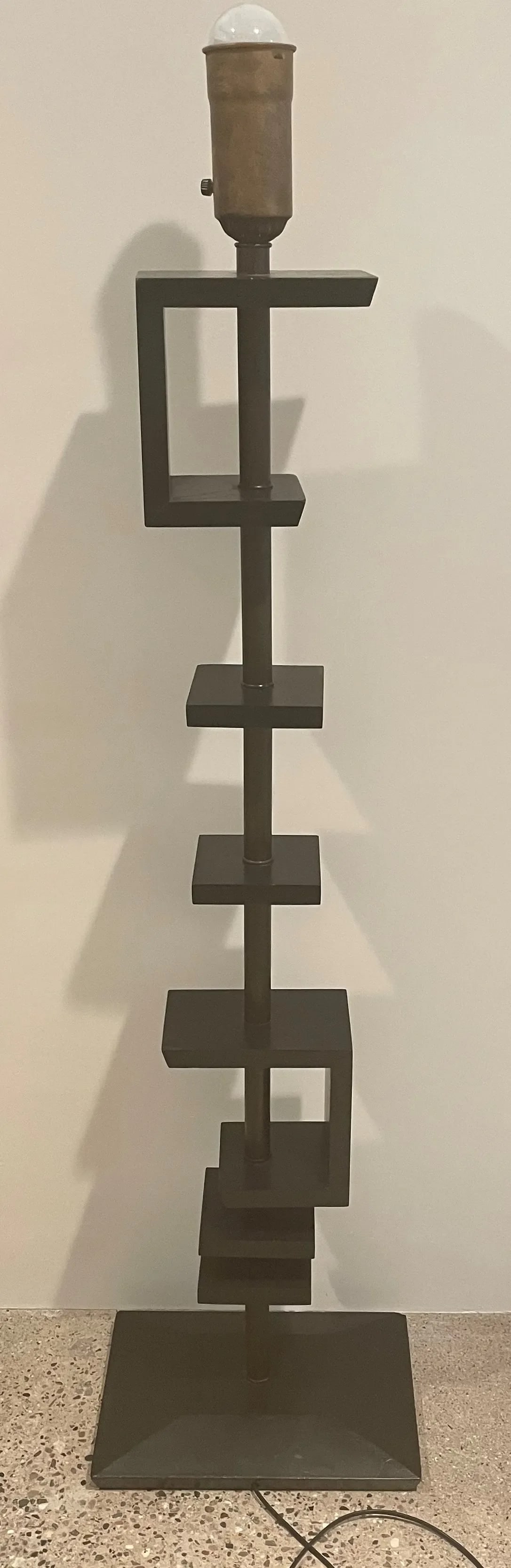 Vintage Mid-Century Modern Asian James Mont Style Floor Lamp - 13