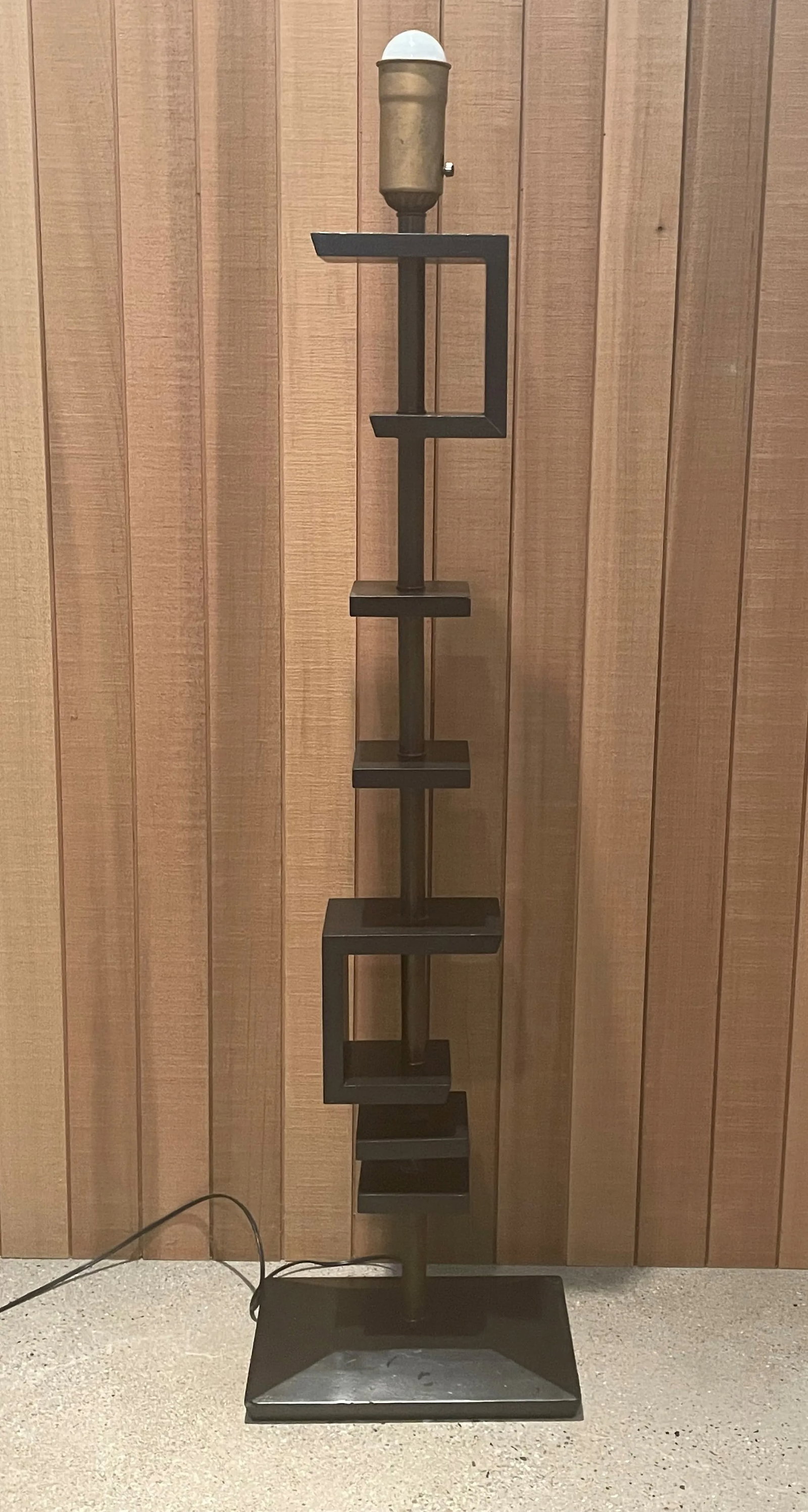 Vintage Mid-Century Modern Asian James Mont Style Floor Lamp - 2