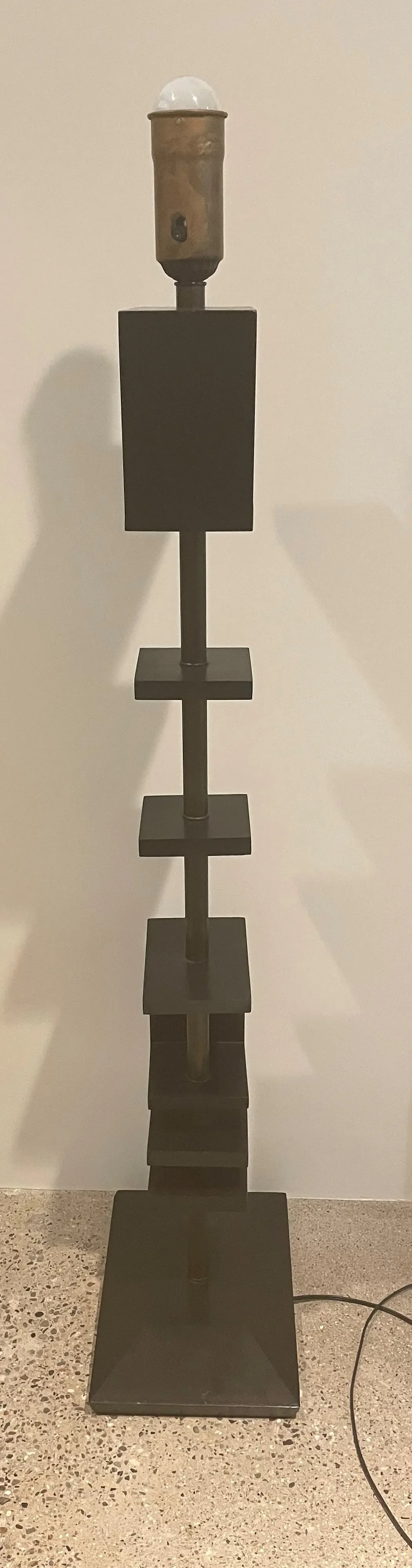 Vintage Mid-Century Modern Asian James Mont Style Floor Lamp - 5
