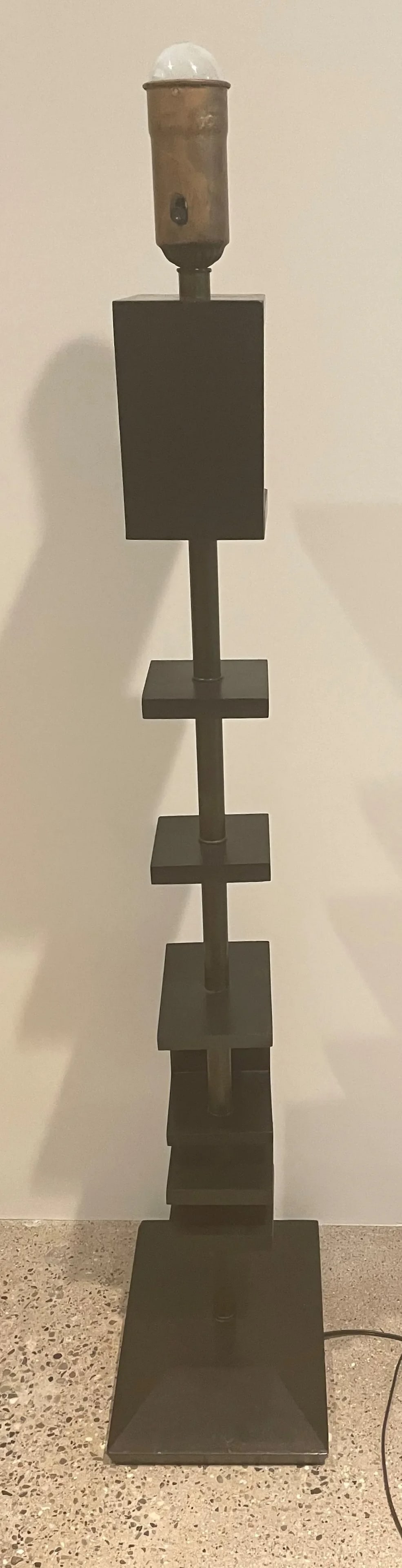 Vintage Mid-Century Modern Asian James Mont Style Floor Lamp - 6
