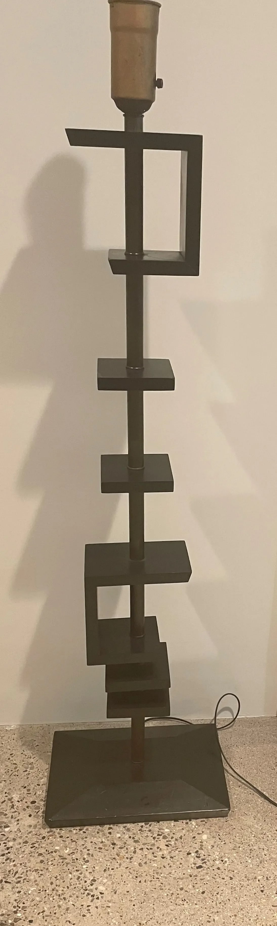 Vintage Mid-Century Modern Asian James Mont Style Floor Lamp - 7