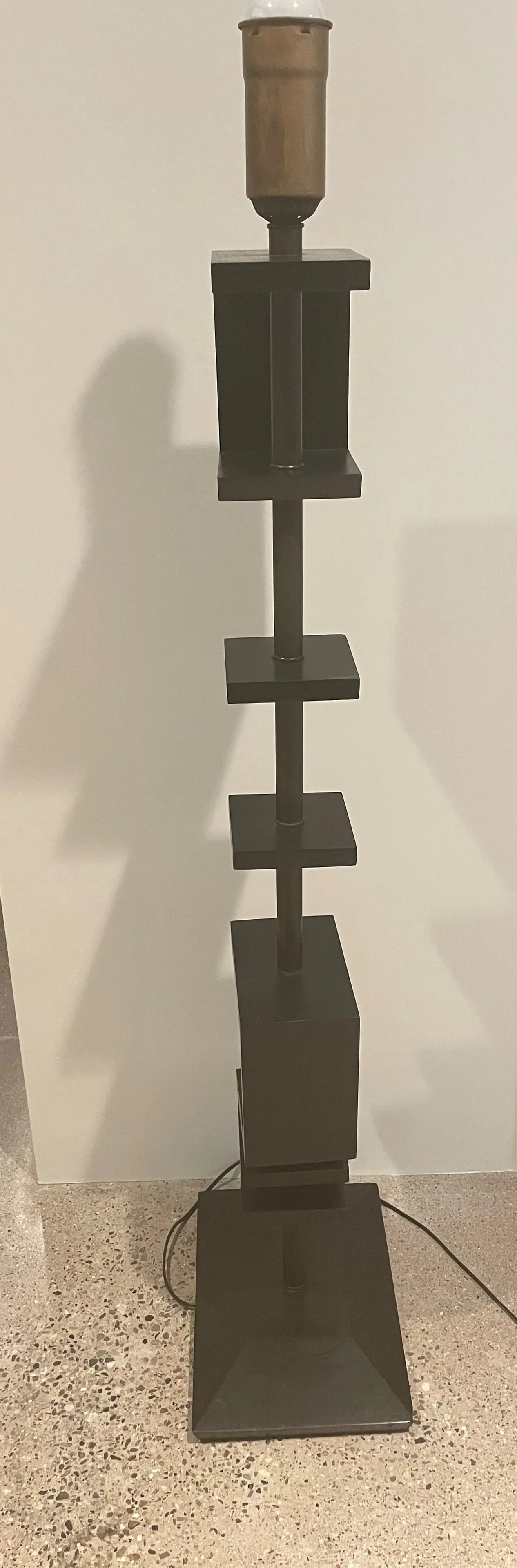 Vintage Mid-Century Modern Asian James Mont Style Floor Lamp - 8