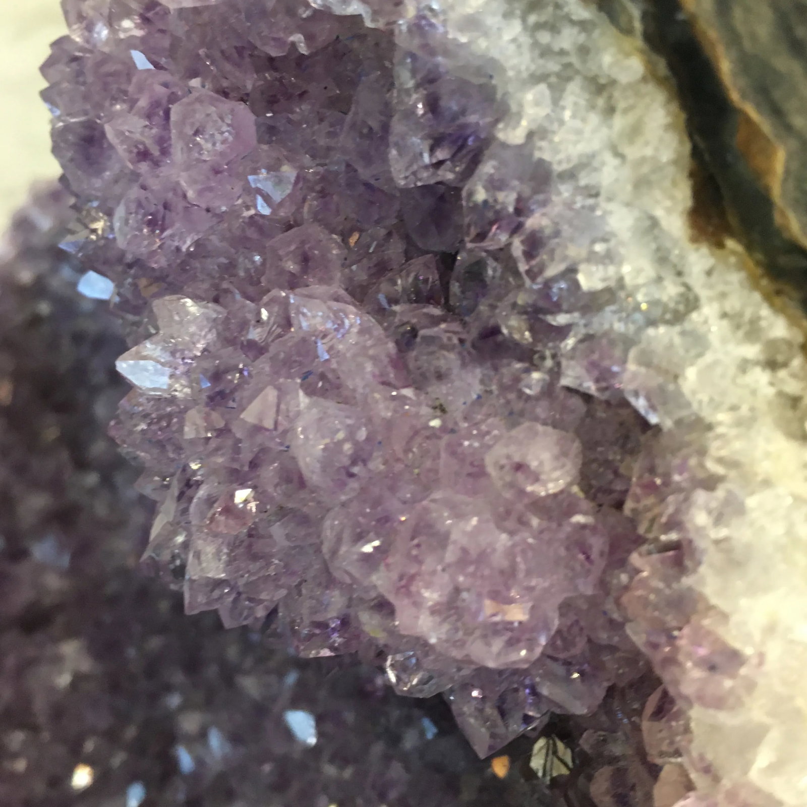 Amethyst Crystal Quartz Paperweight - 6