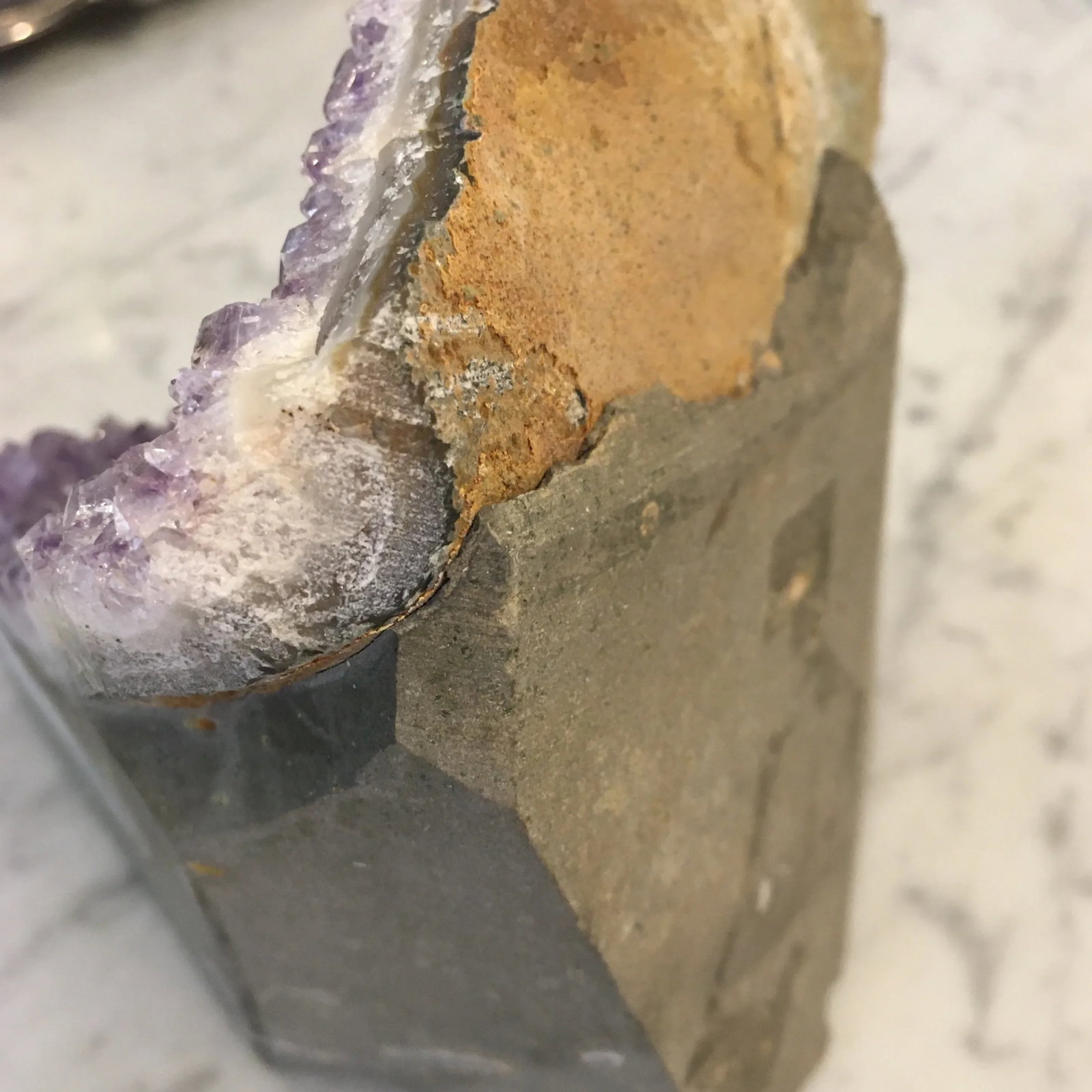 Amethyst Crystal Quartz Paperweight - 9