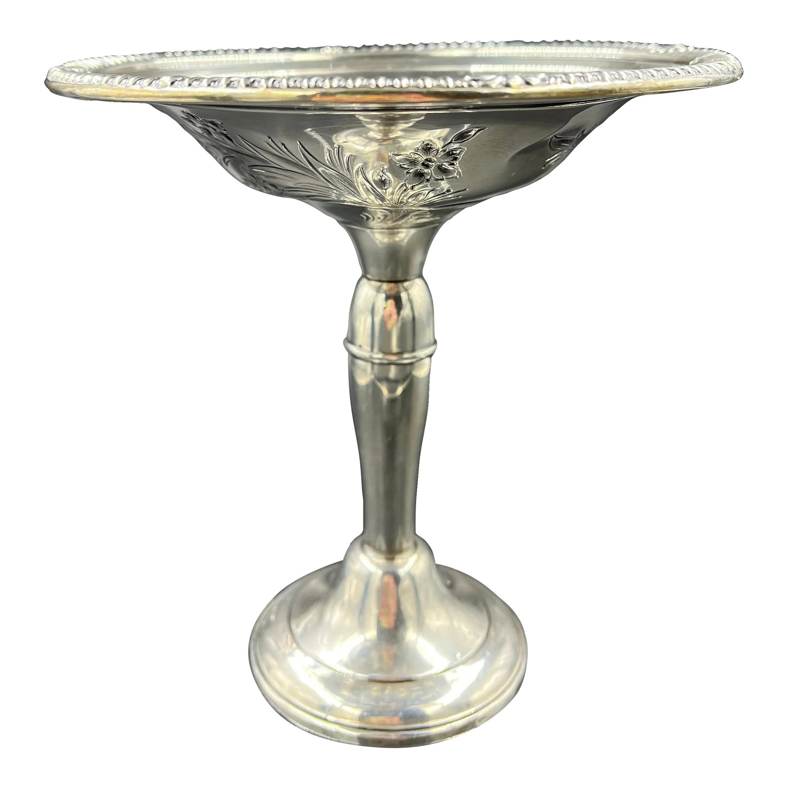 Antique Sterling Silver Compote (1 of 12)