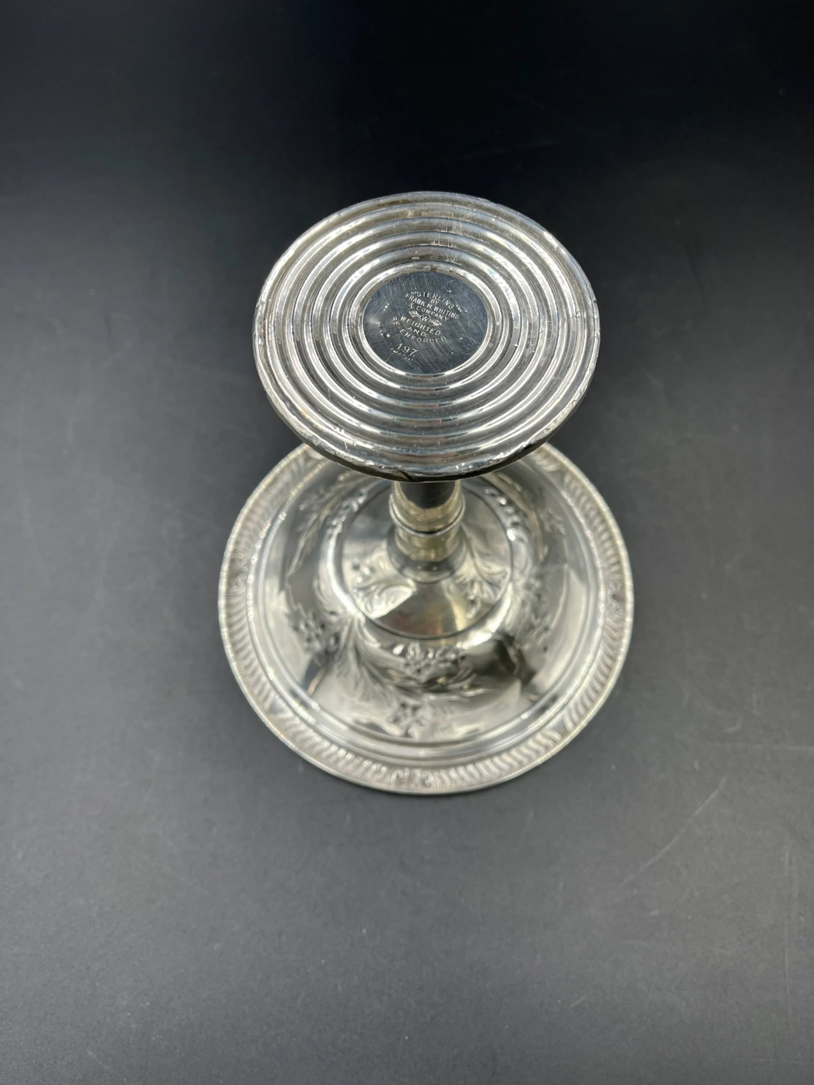 Antique Sterling Silver Compote - 5