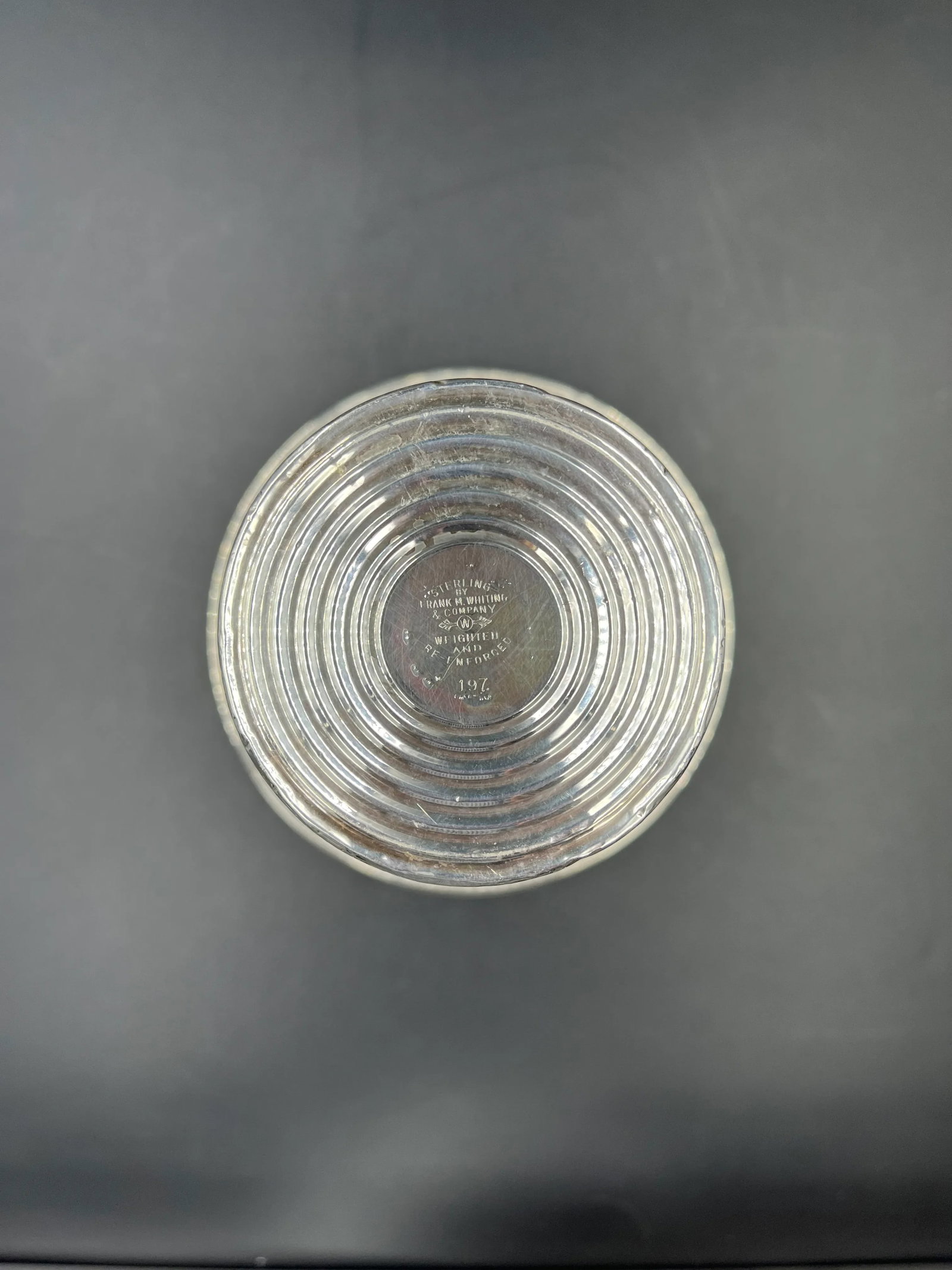 Antique Sterling Silver Compote - 9