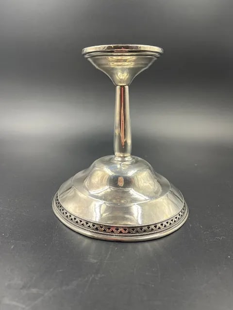 Antique Sterling Silver Compote - 6