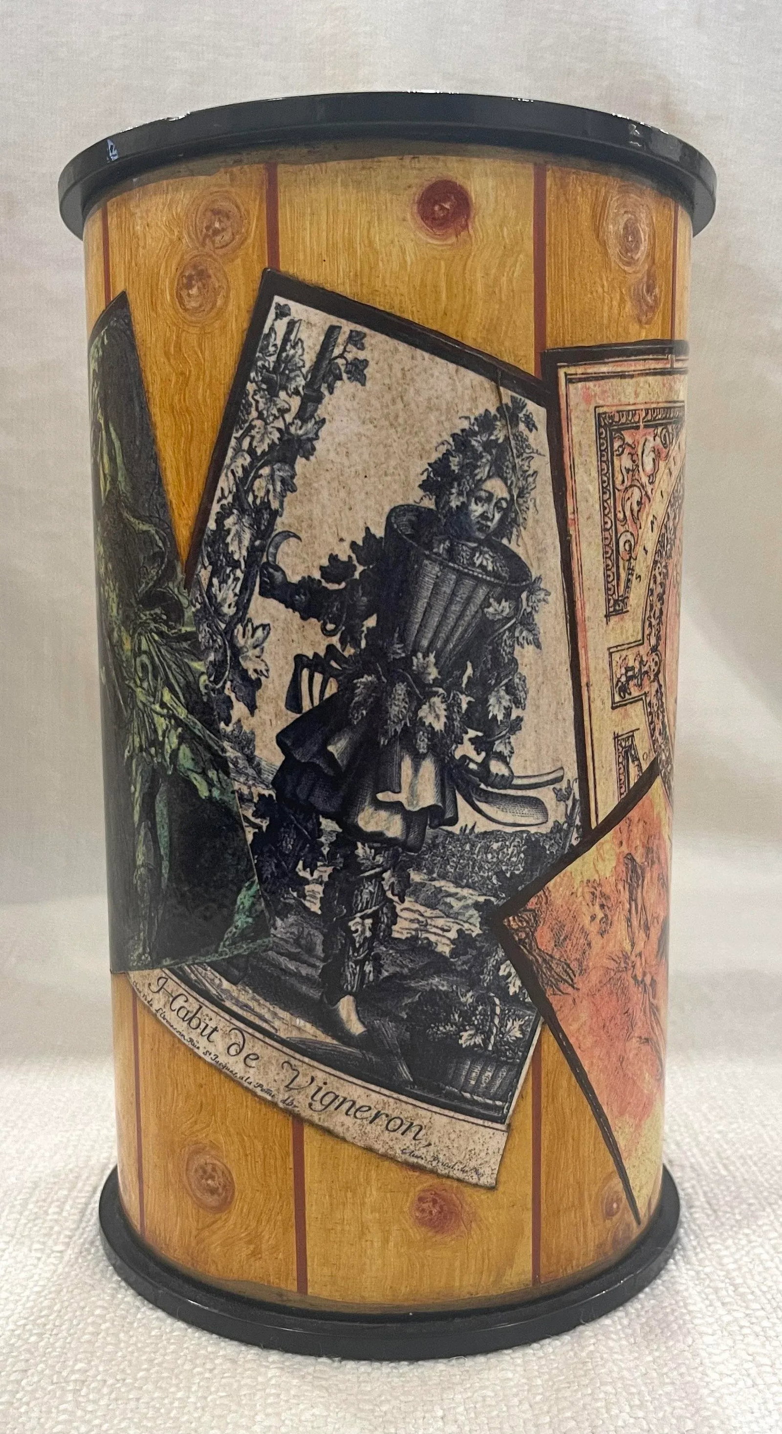 Christian Dior Faux Bois French Wine Cooler - 5