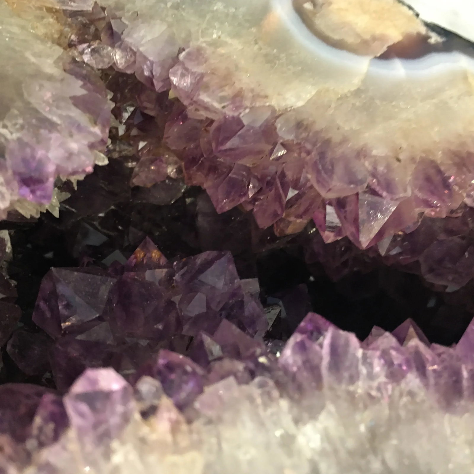 Naturally Occurring Standing Amethyst Crystal Quartz - 5