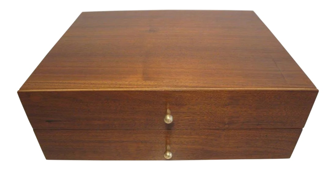 Arthur Umanoff Walnut Miniature Chest (1 of 5)