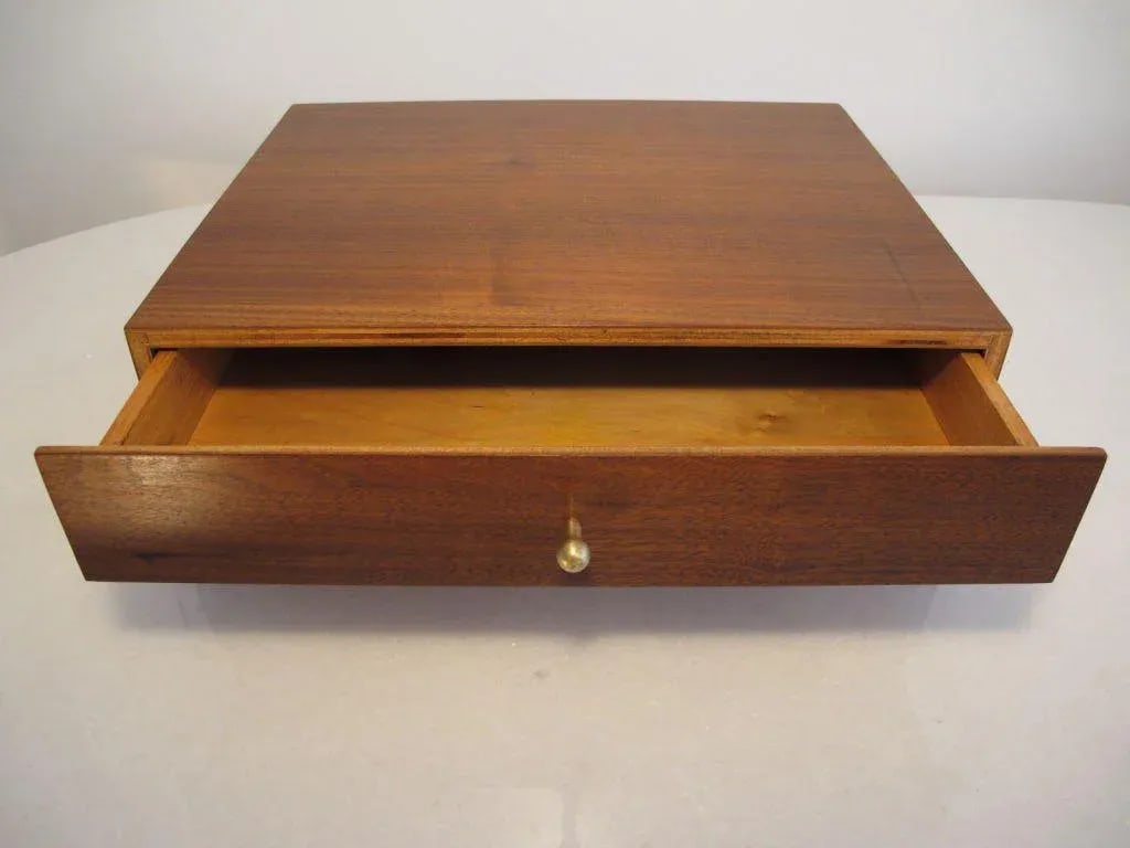 Arthur Umanoff Walnut Miniature Chest - 4