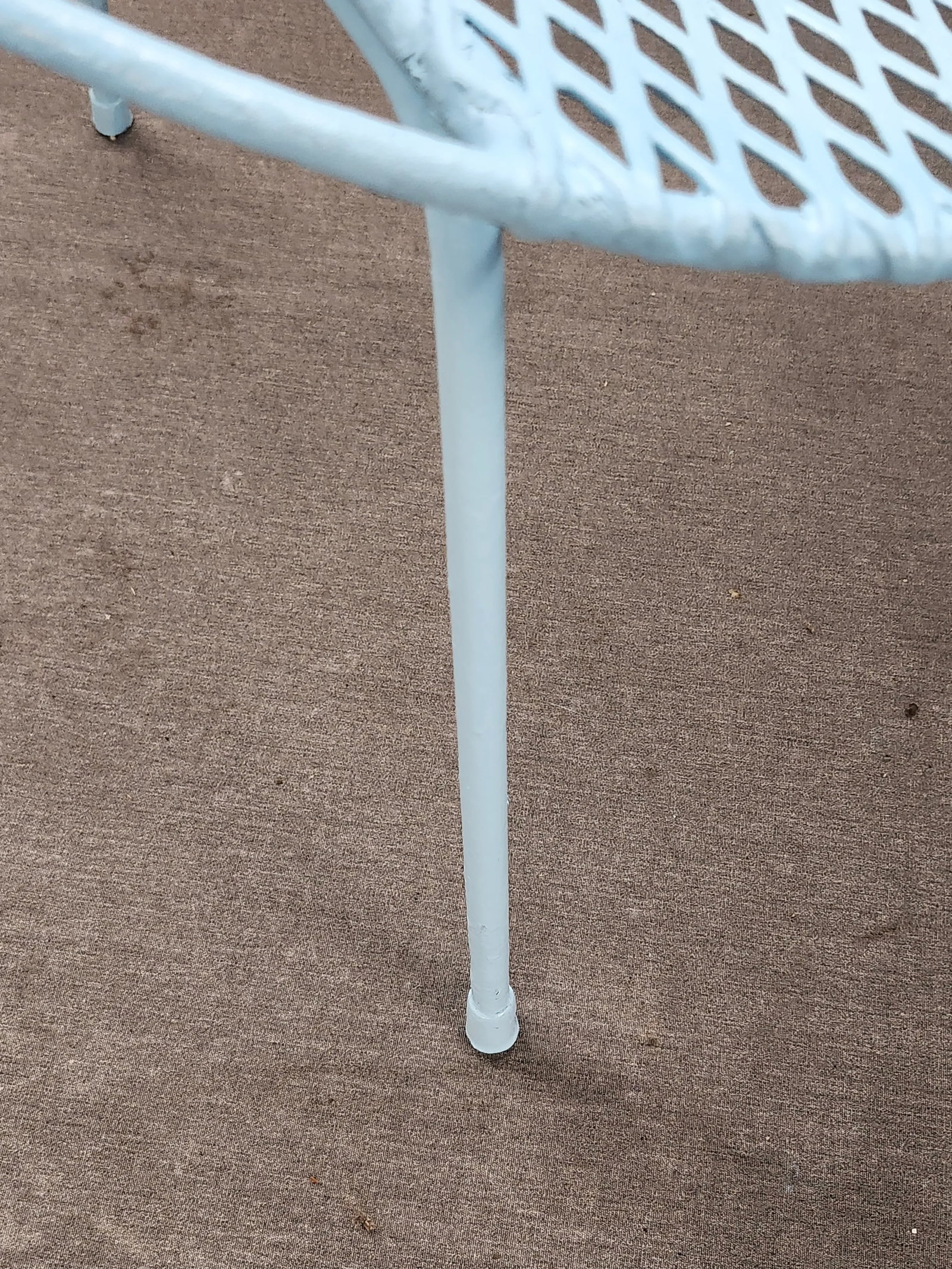 Vintage Wrought Iron Outdoor Patio Chairs - 6