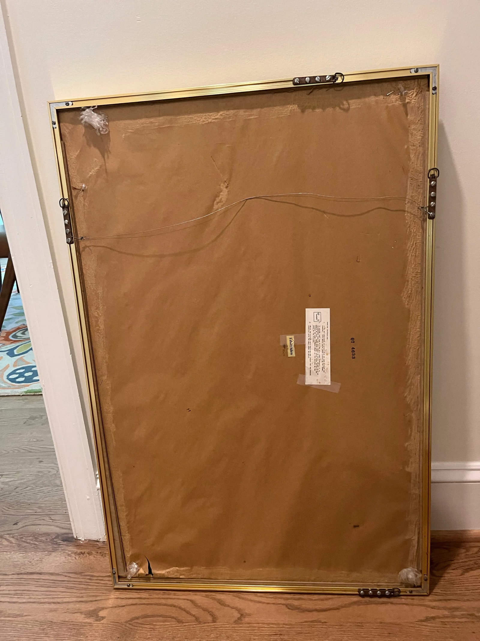 1990s Ethan Allen Faux Malachite Mirror - 3