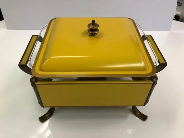 1950s Mid-Century Modern 8" Chafing Warmer - 4
