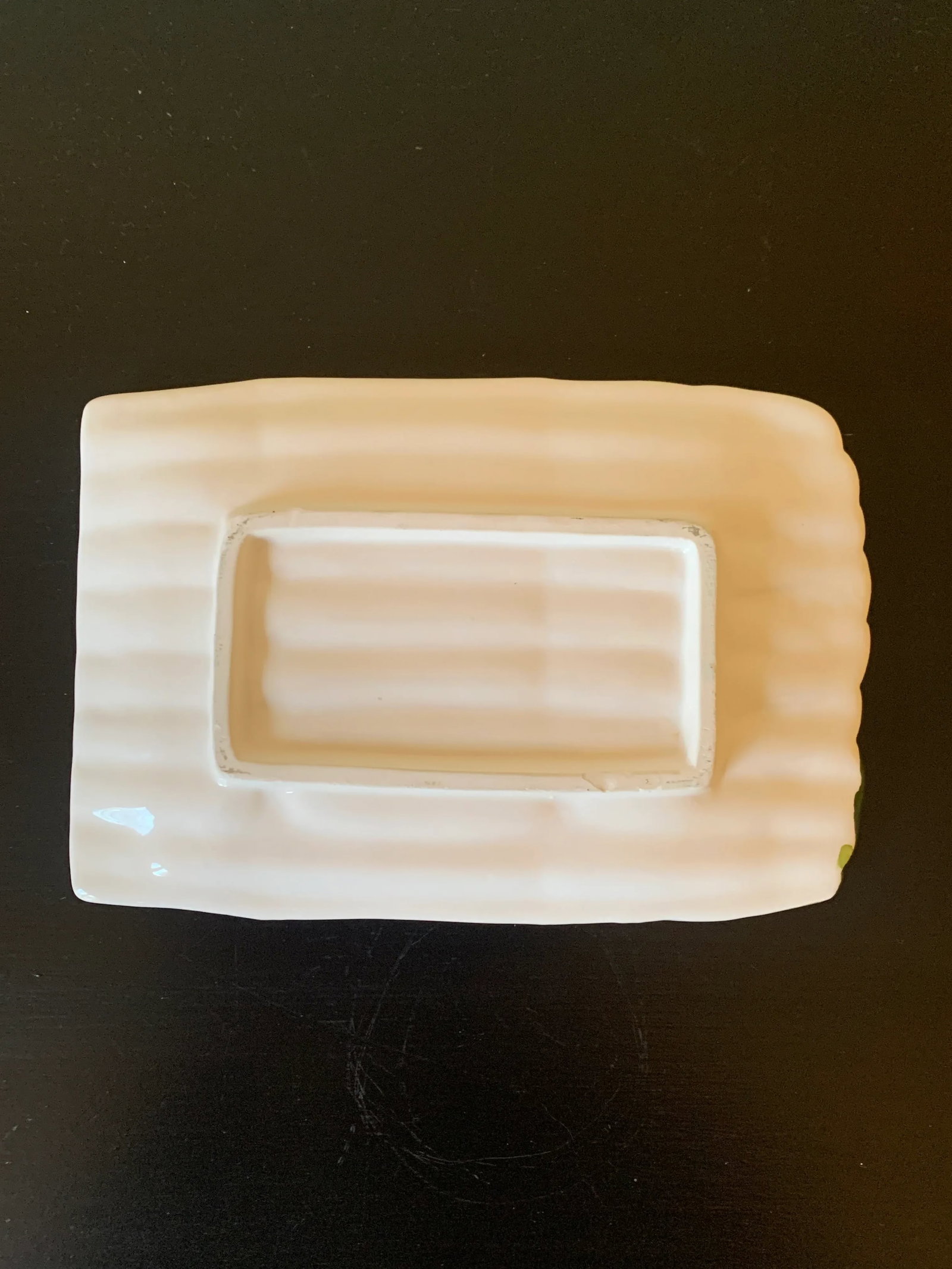 Majolica Ceramic Trompe l'Oeil Asparagus Dish - 9
