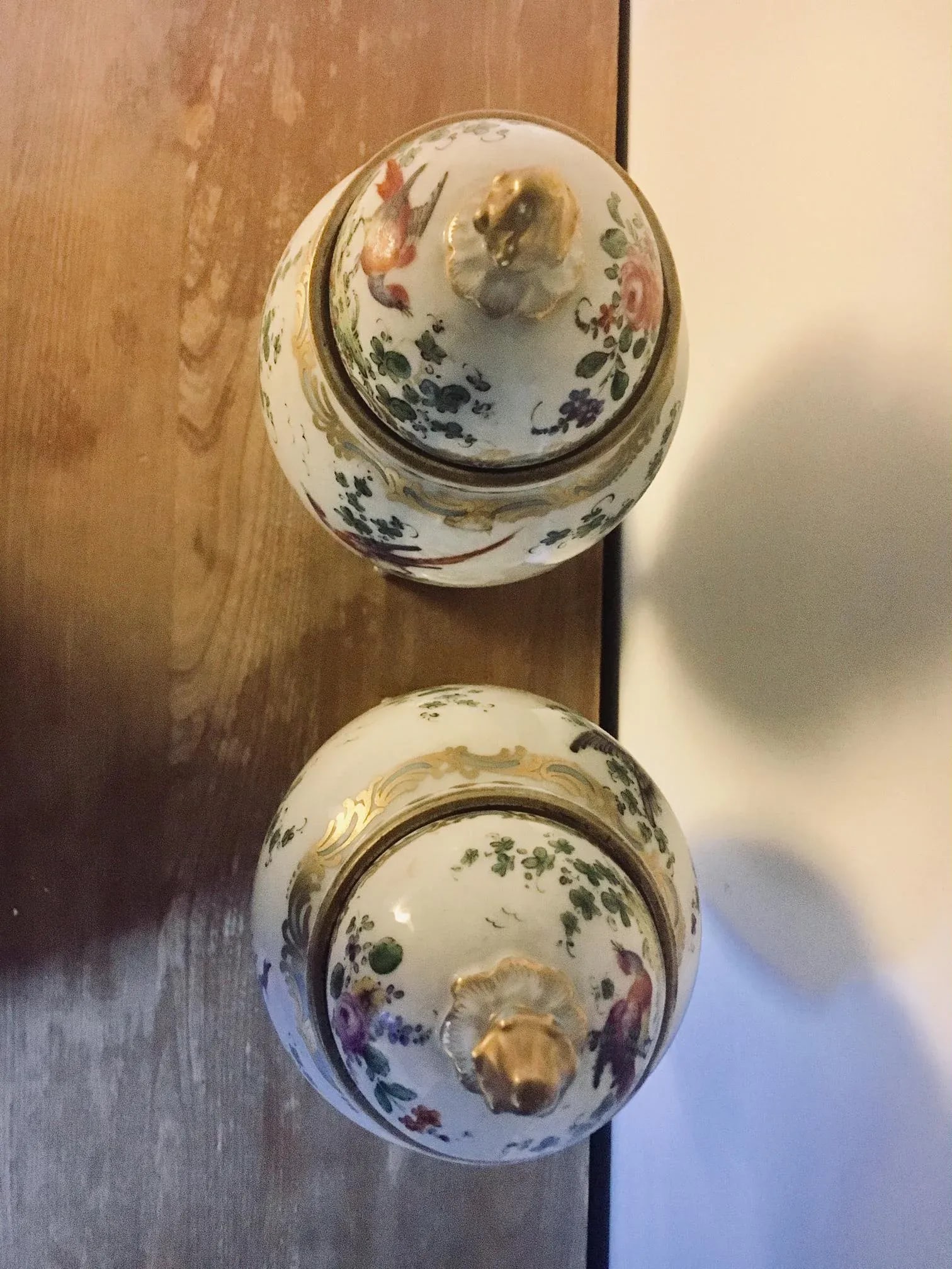 18th Century Chelsea Birds Porcelain Potpourri Urns - a Pair - 5
