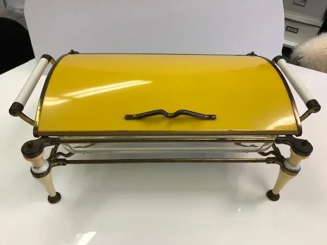 1950s Mid-Century Modern Large Single Chafing - 5