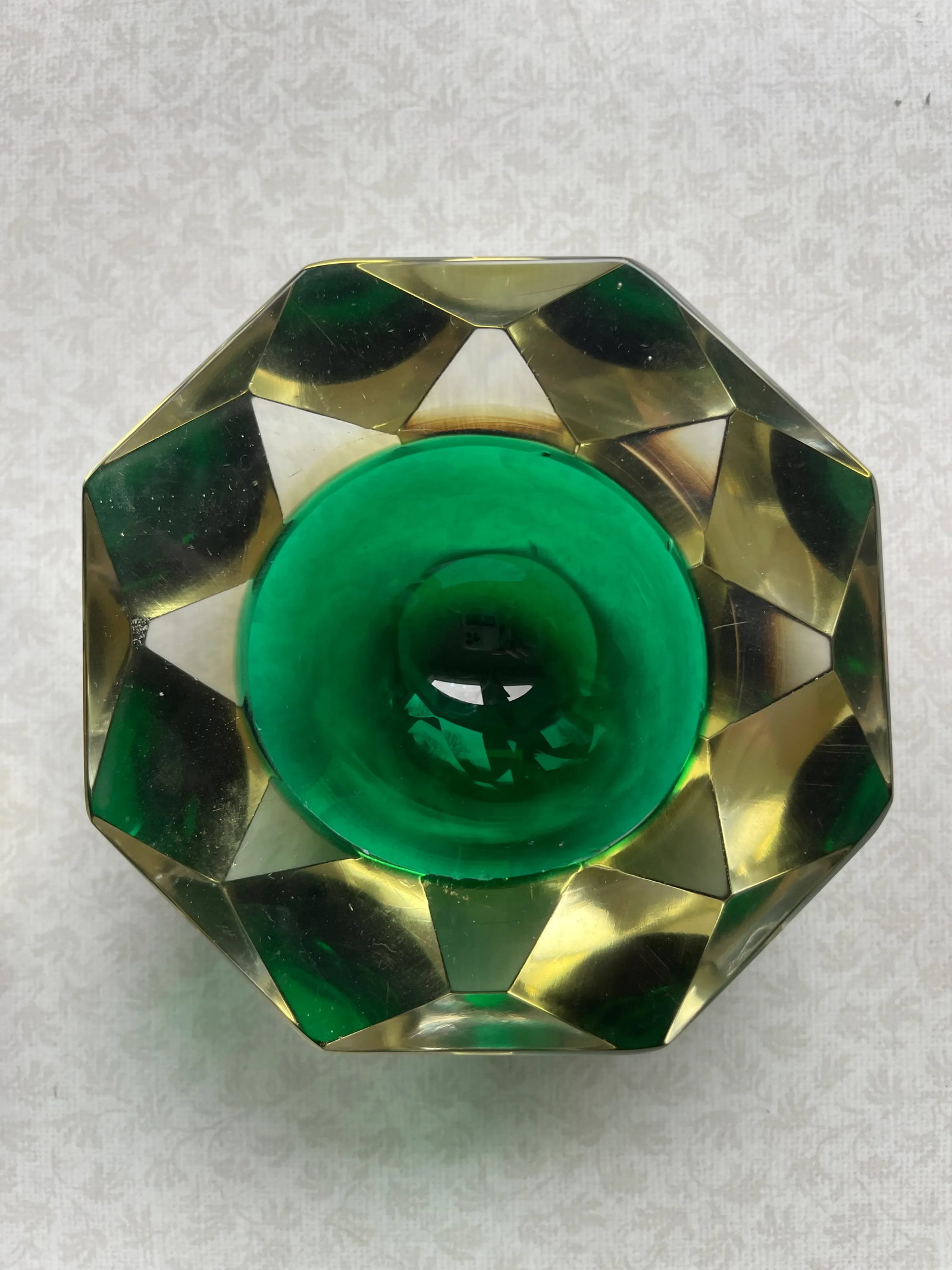 Pair of Murano Glass Geode Bowls - 4