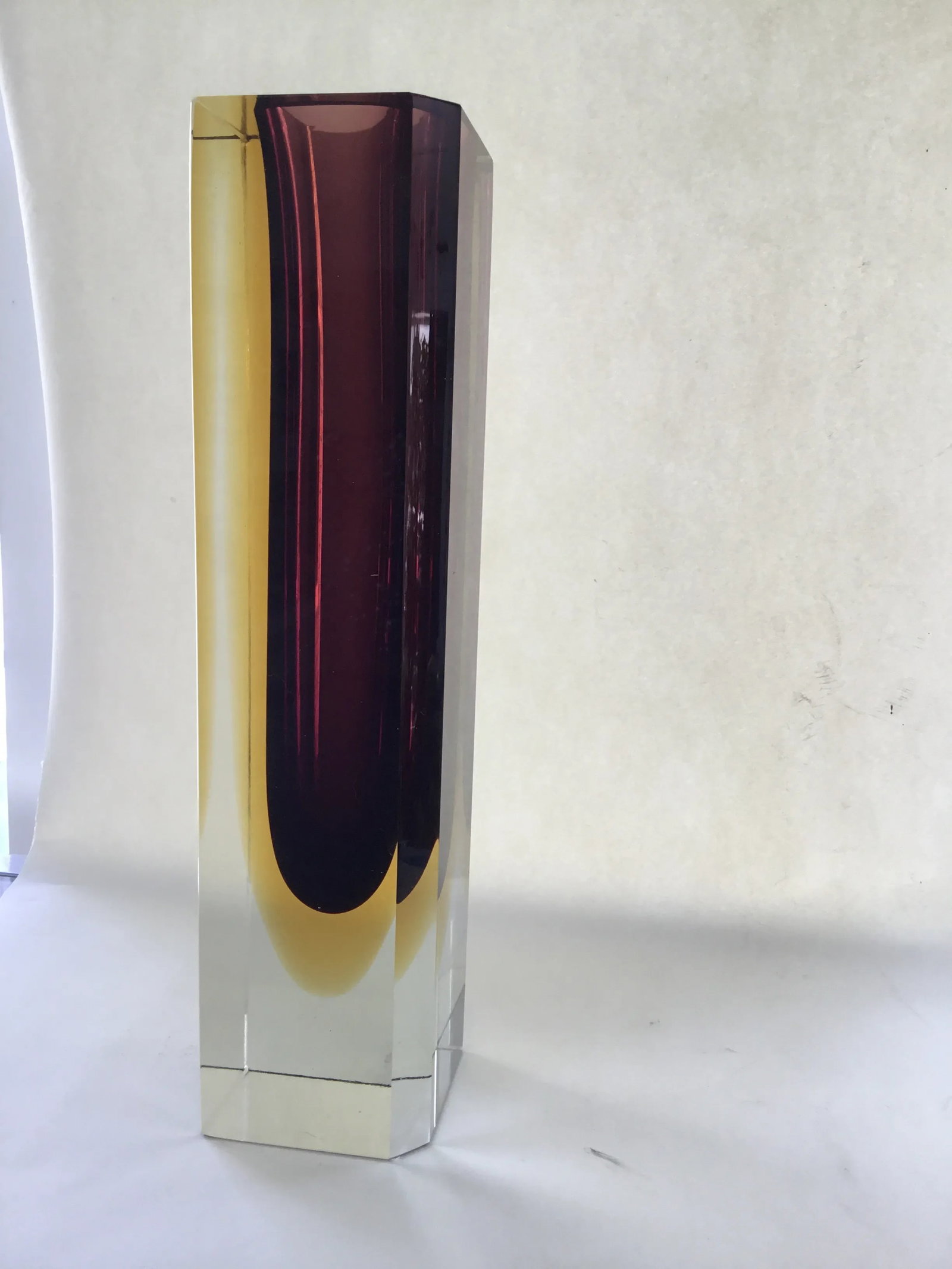 1980s Vintage Murano Glass Vase - 3