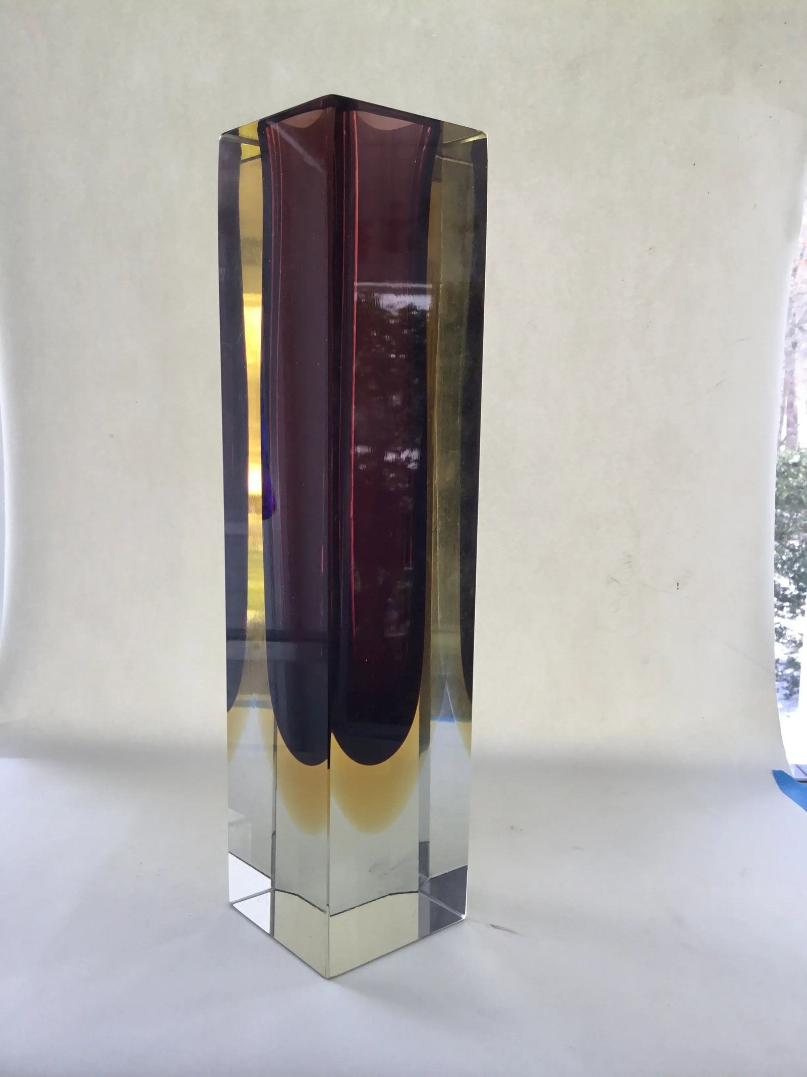 1980s Vintage Murano Glass Vase - 6