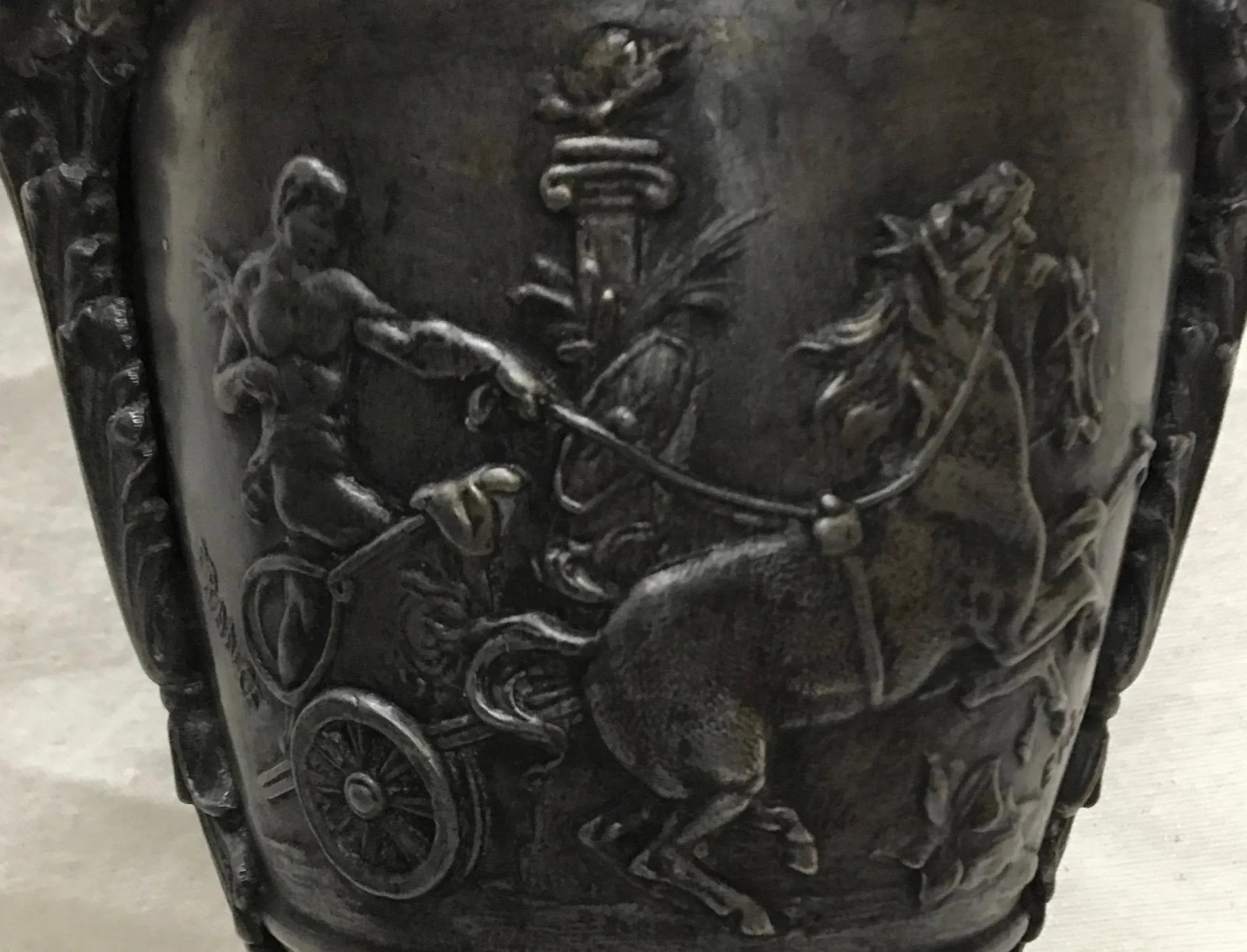 1920s Vintage Classical Inspired Urn Lamp - 2
