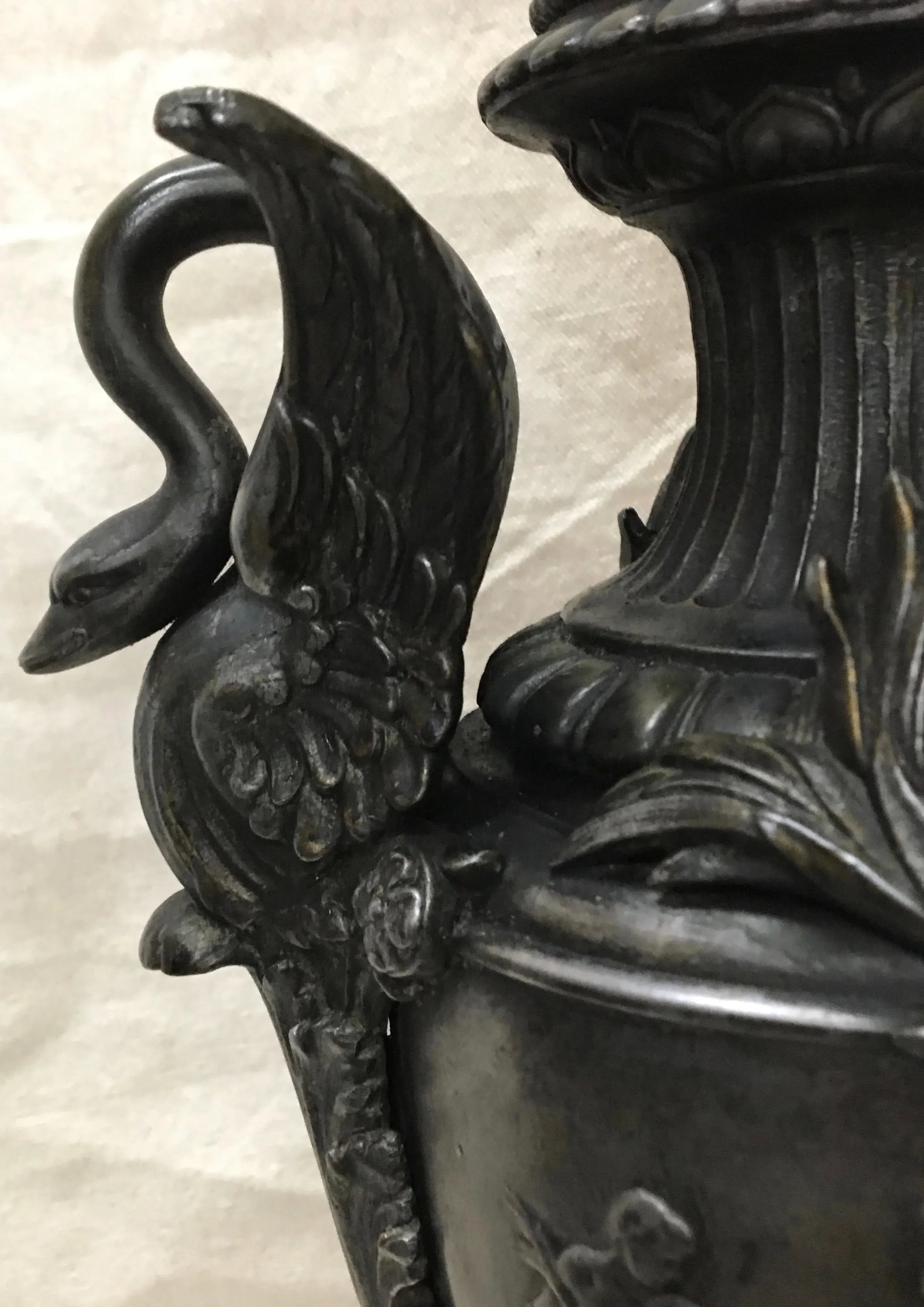 1920s Vintage Classical Inspired Urn Lamp - 6