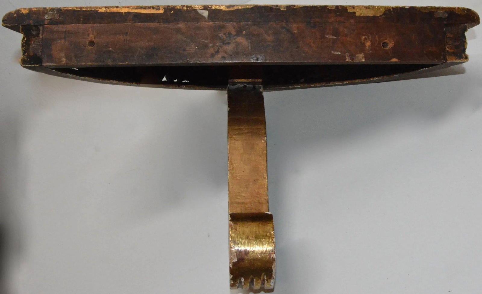 Carved Giltwood Wall Mount Console Shelf - 3