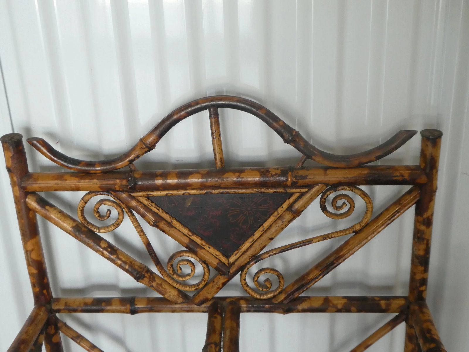 19th Century Japanned Tortoise Shell Bamboo Umbrella Stand - 5