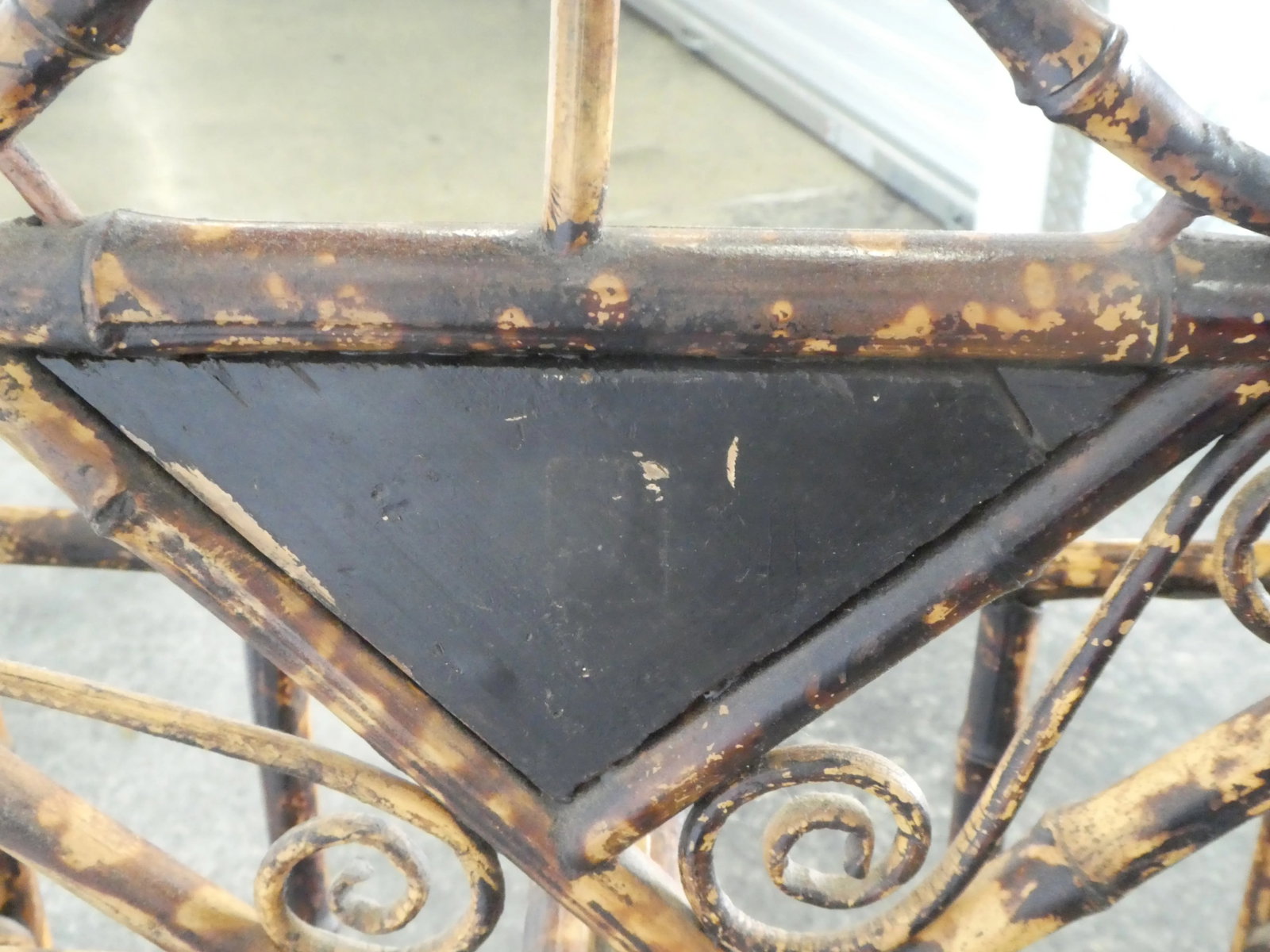 19th Century Japanned Tortoise Shell Bamboo Umbrella Stand - 8