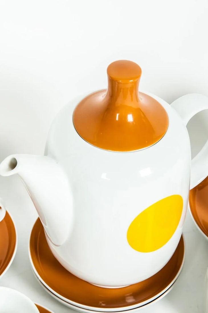 Mid-Century Modern German Tea / Coffee Service - 18 Piece Set - 5