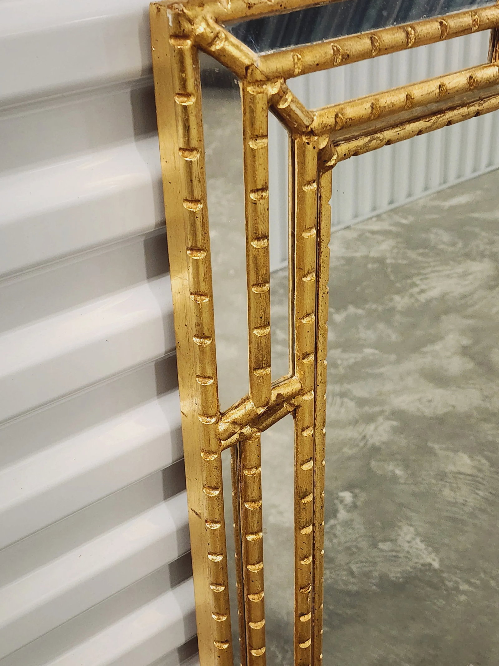 Vintage Italian Giltwood Mirror - 4