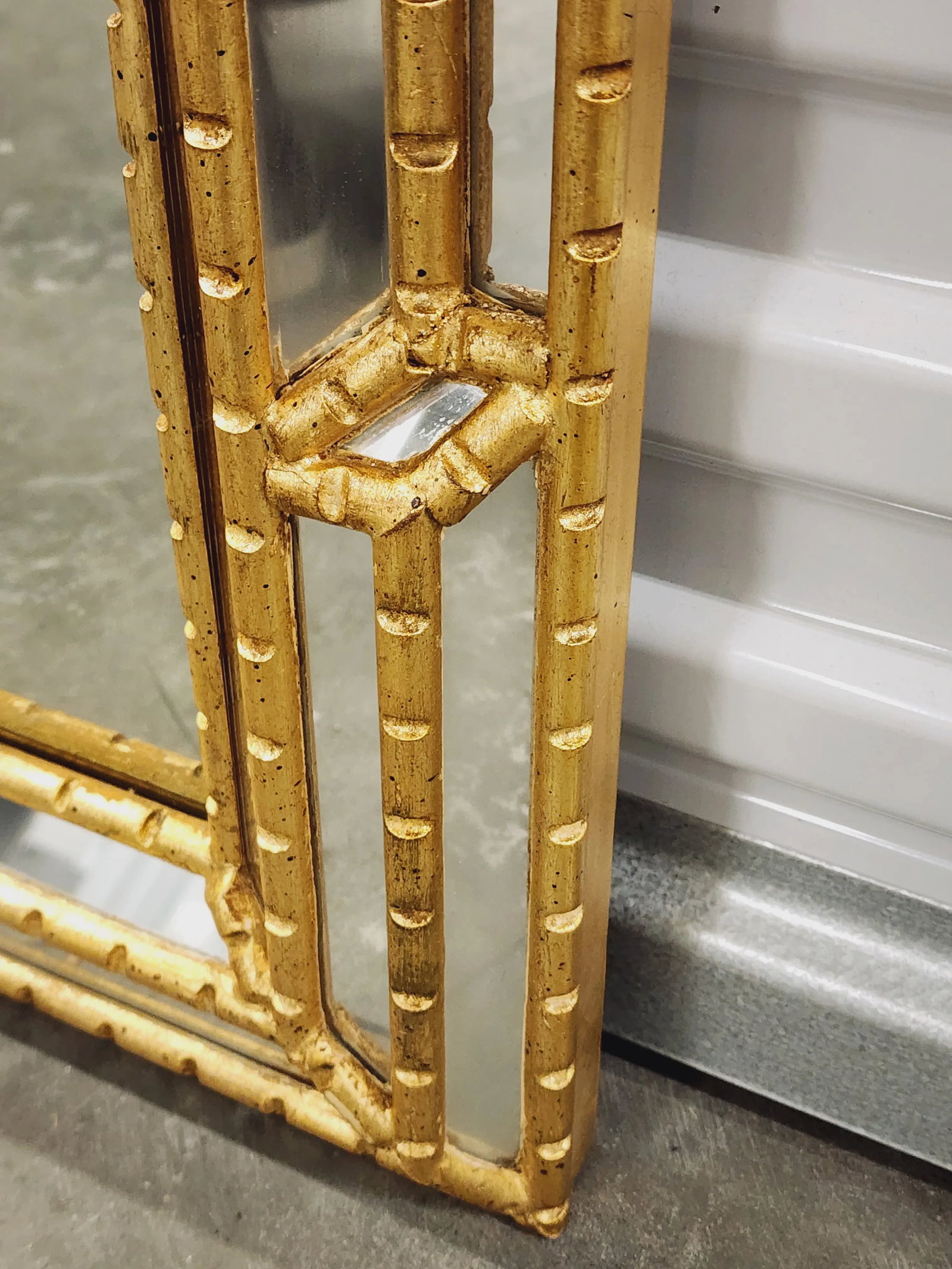 Vintage Italian Giltwood Mirror - 7