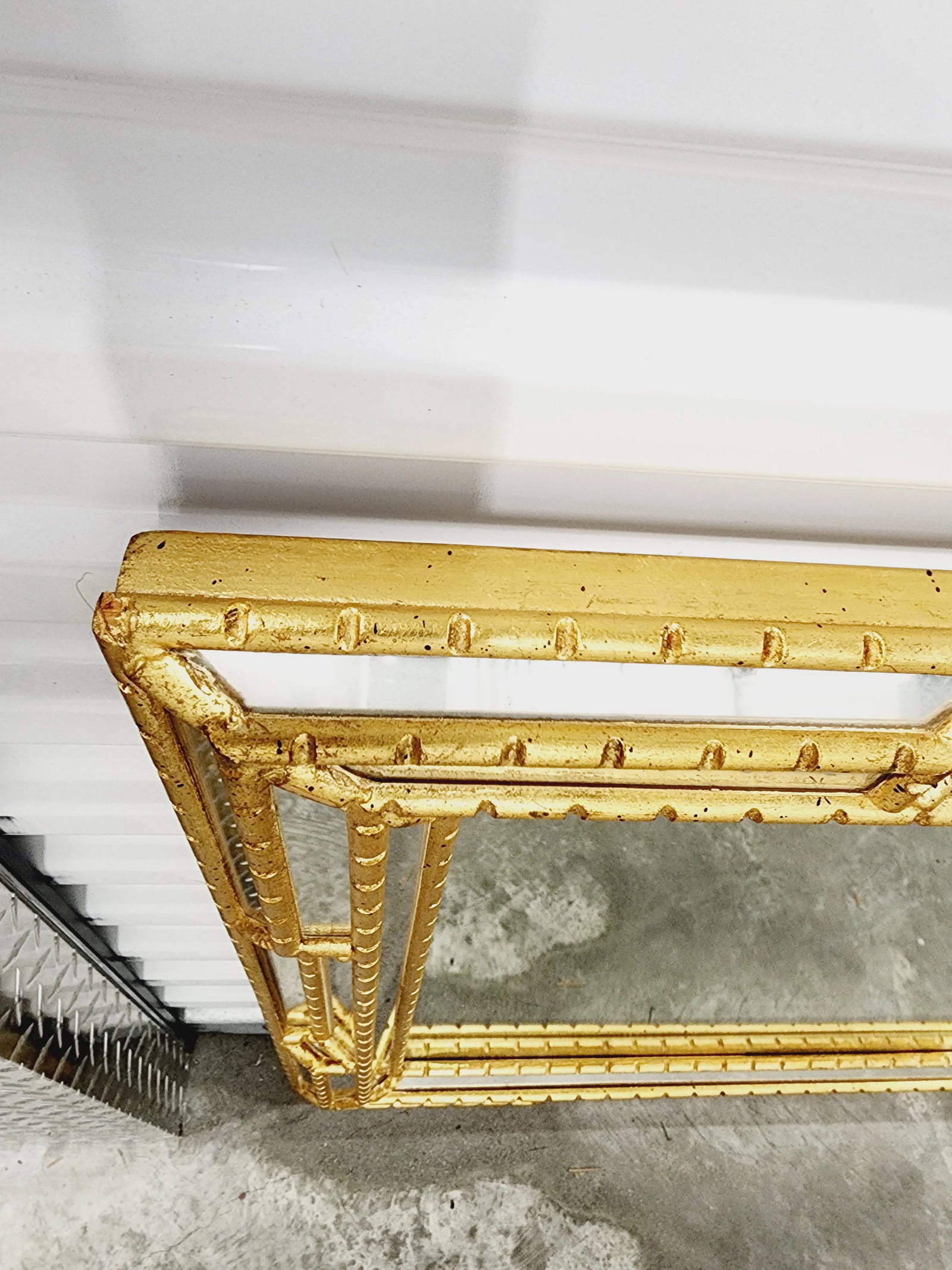 Vintage Italian Giltwood Mirror - 9