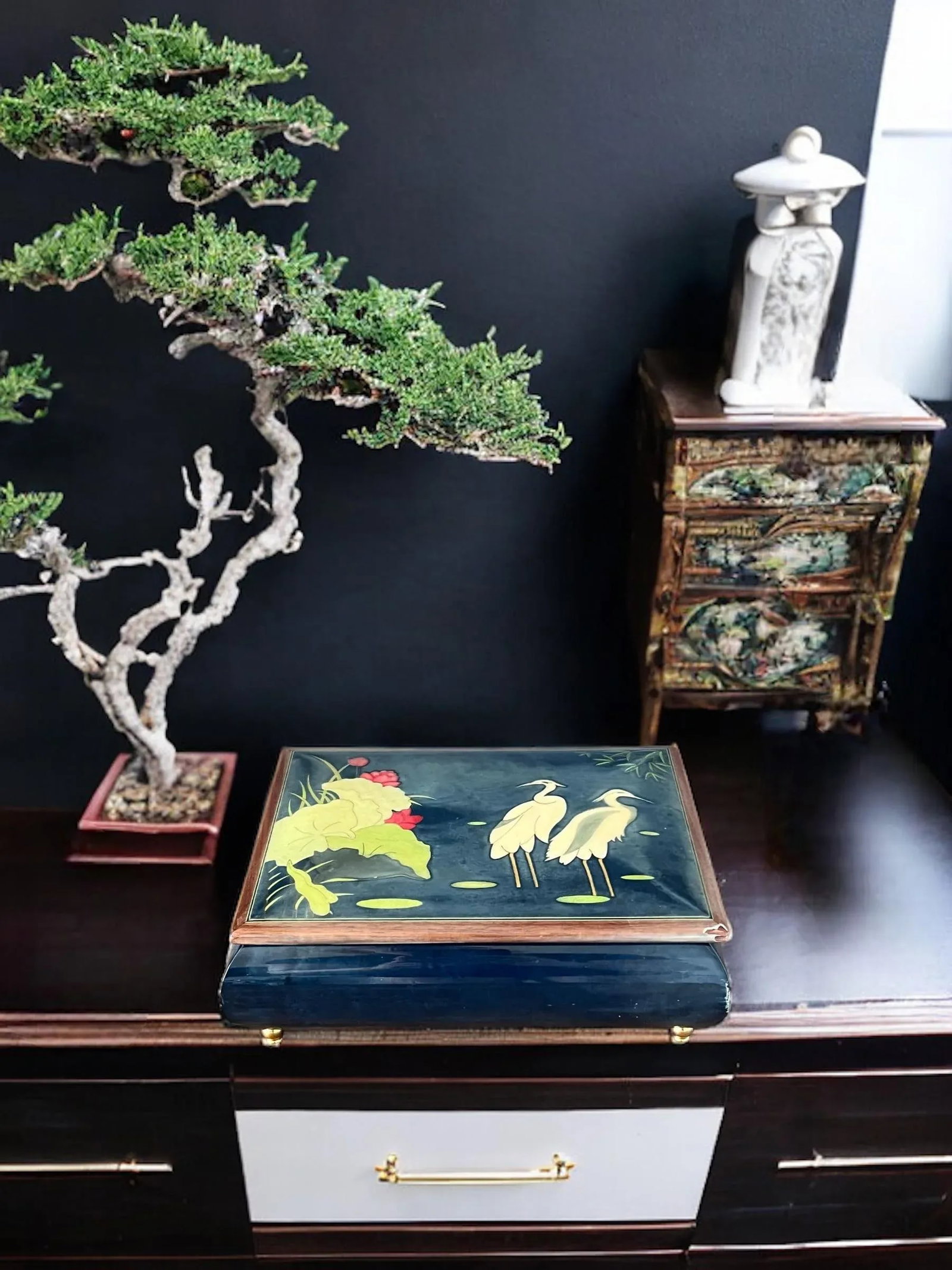 1990s Limited Edition Musical Jewelry Holder Box - 2