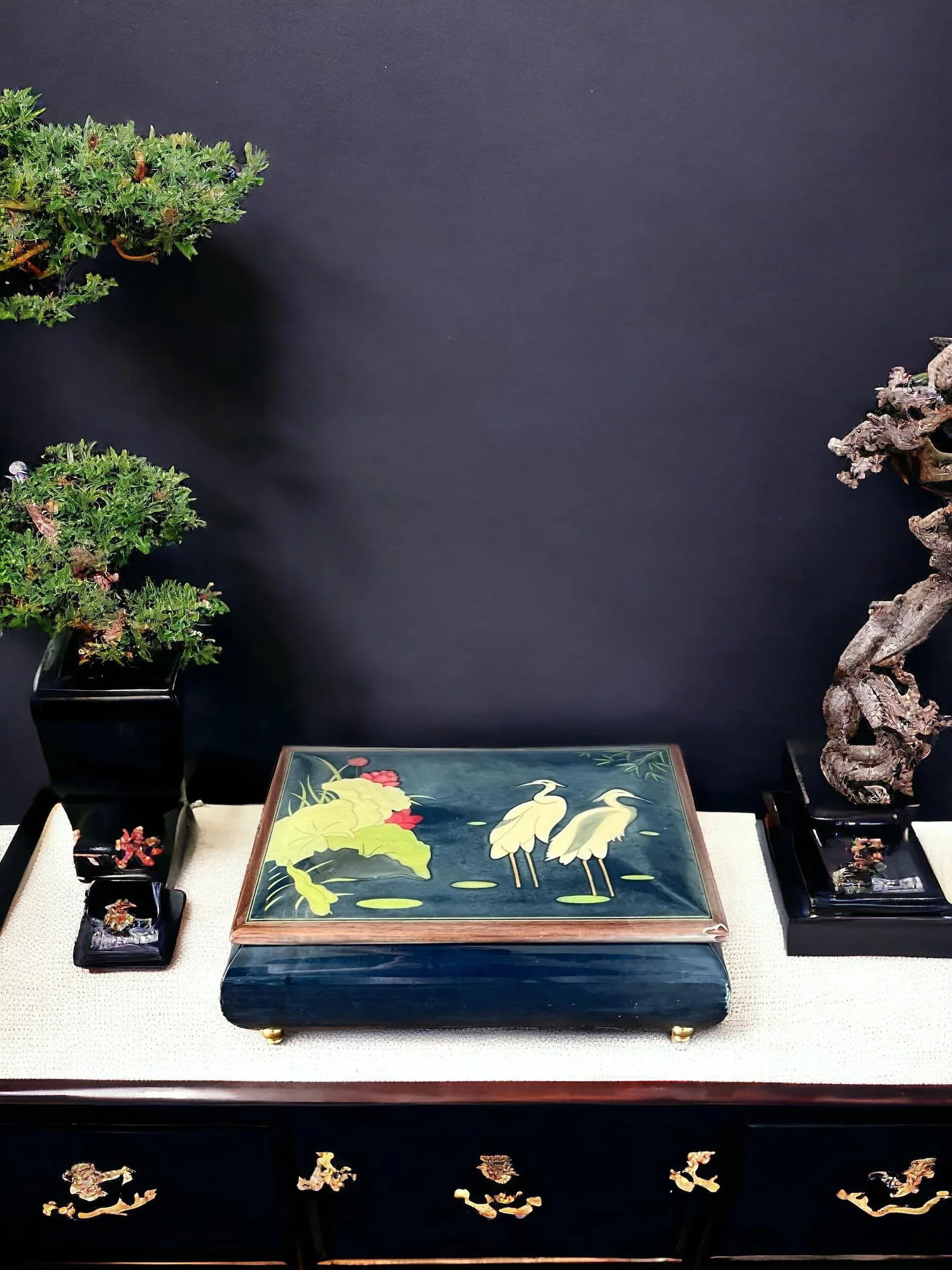 1990s Limited Edition Musical Jewelry Holder Box - 3