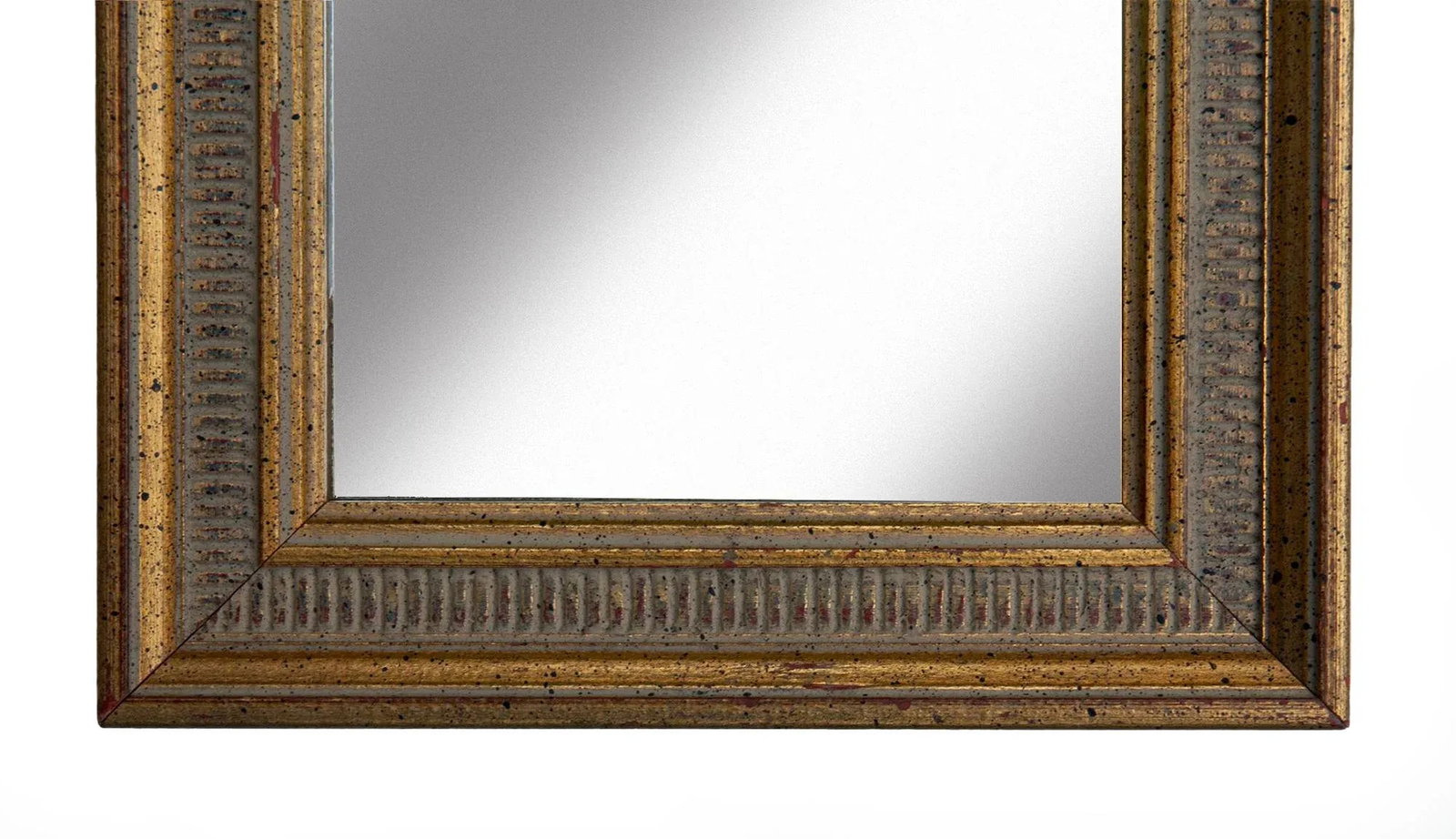 Mid 20th Century Florentine Gold Framed Mirrors- a Pair - 6
