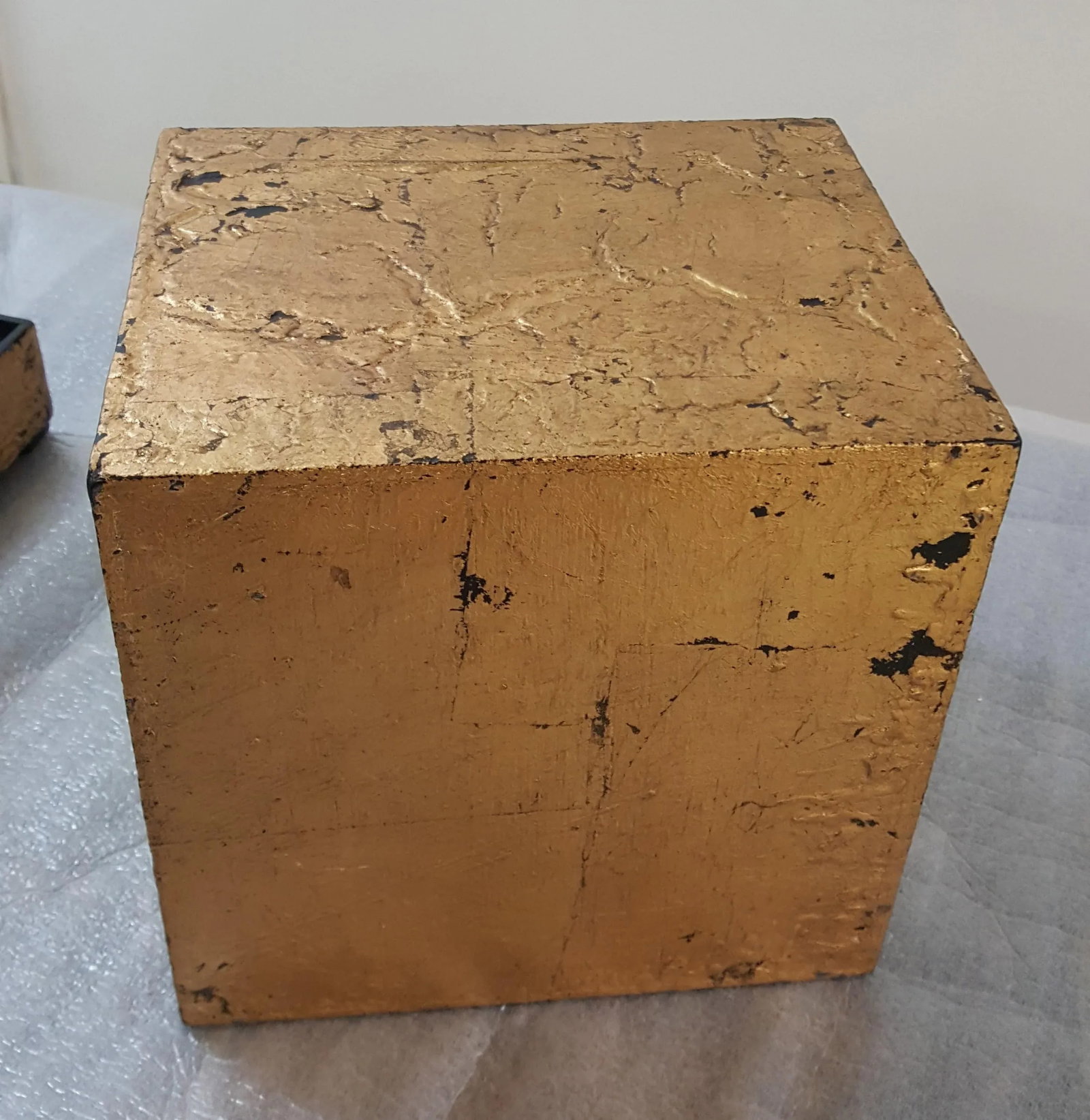 Arts and Crafts Speer Decorative Gold Floral Box - 3