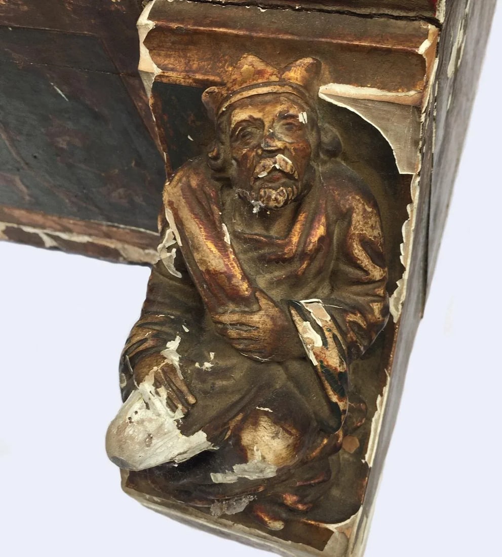 15th Century Antique Gothic Tabernacle - 7