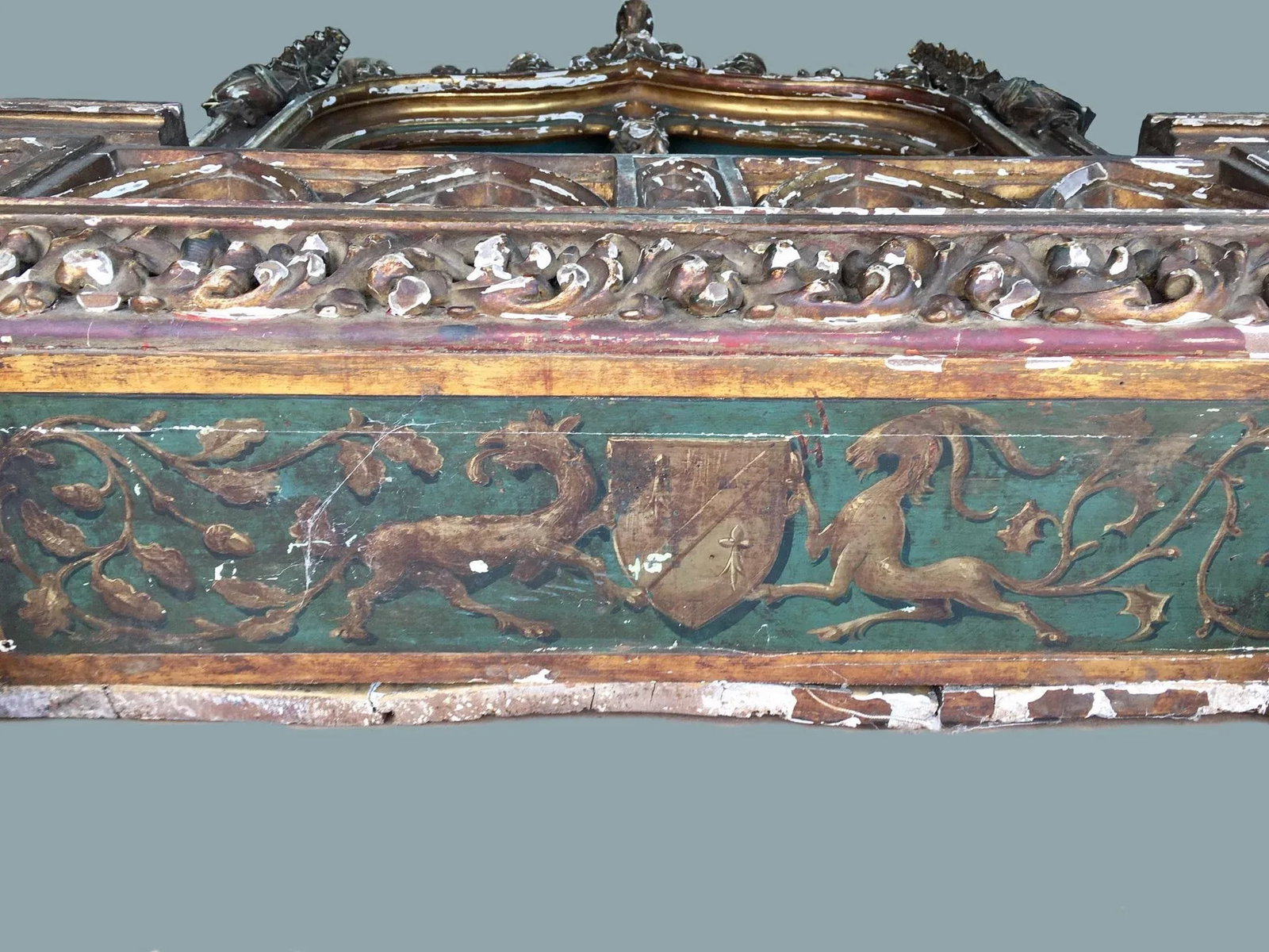 15th Century Antique Gothic Tabernacle - 9