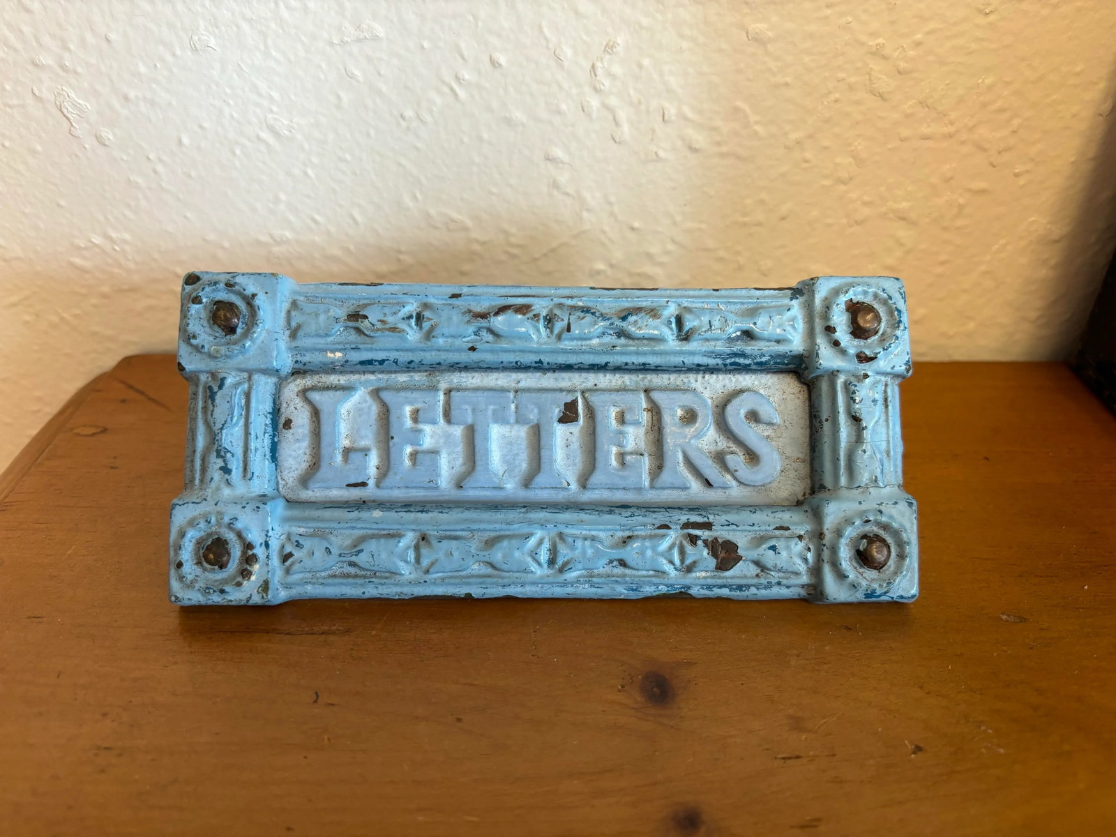 Antique English Letter Slot - 2