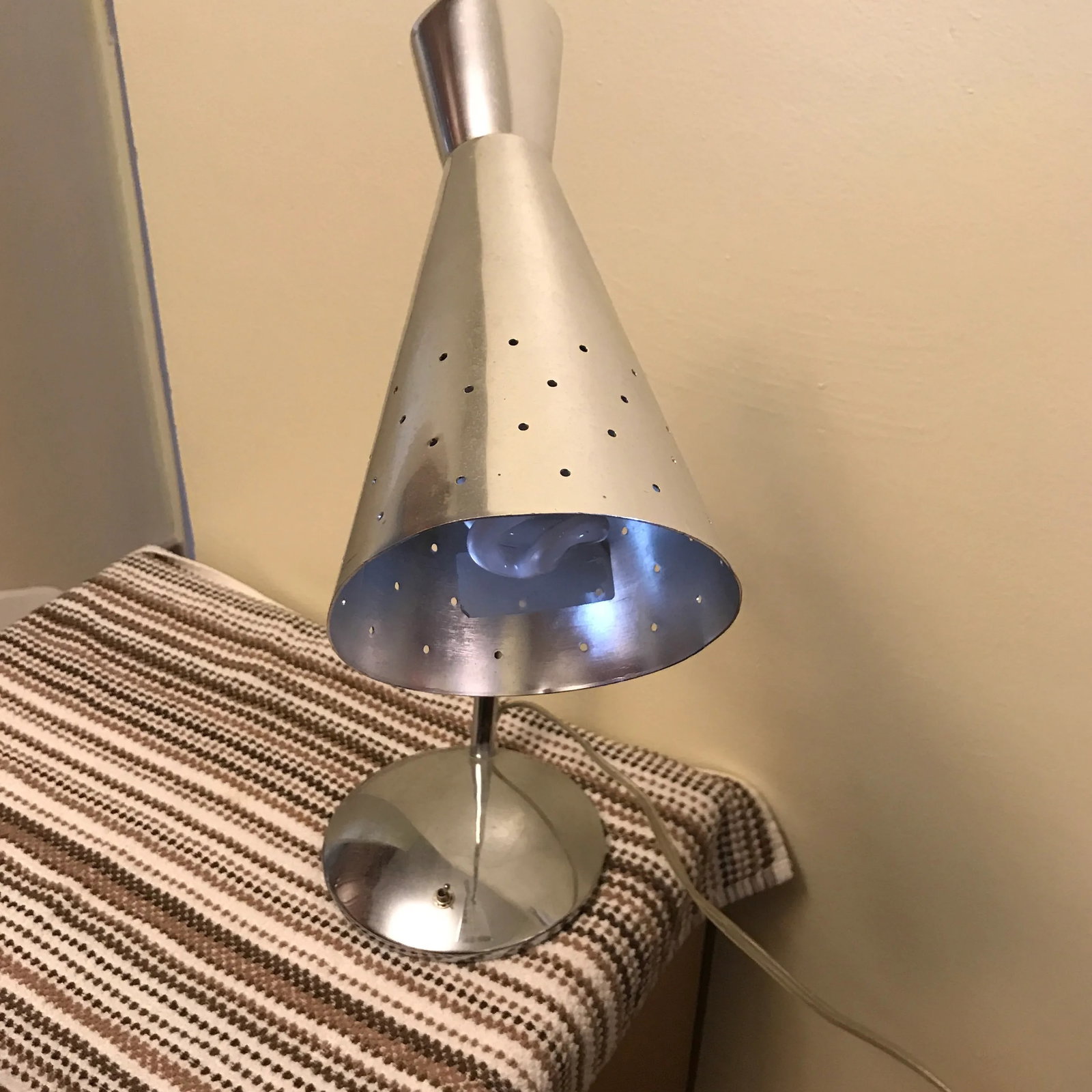 1960s Mid Century Chrome Desk Lamp Articulating Gooseneck - 13