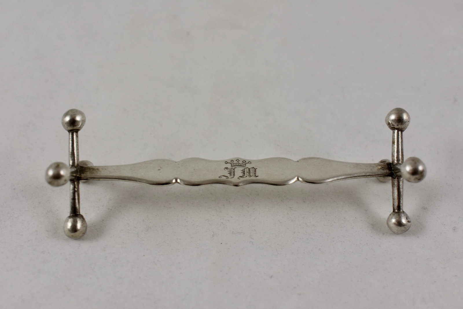 Continental European Sterling Silver Jack End Knife Rests, S/4 - 3