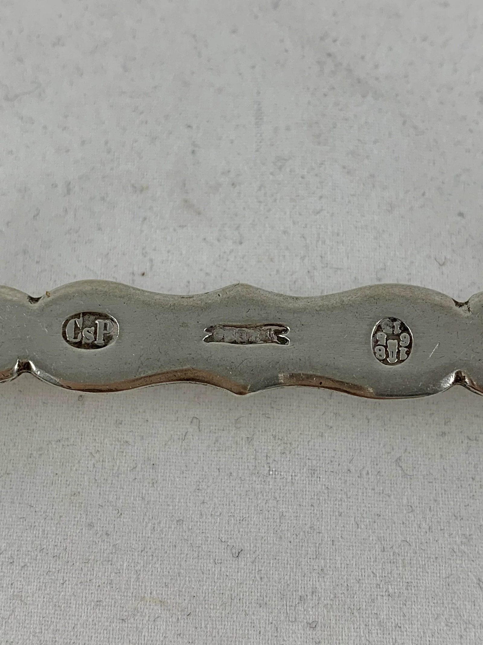 Continental European Sterling Silver Jack End Knife Rests, S/4 - 5