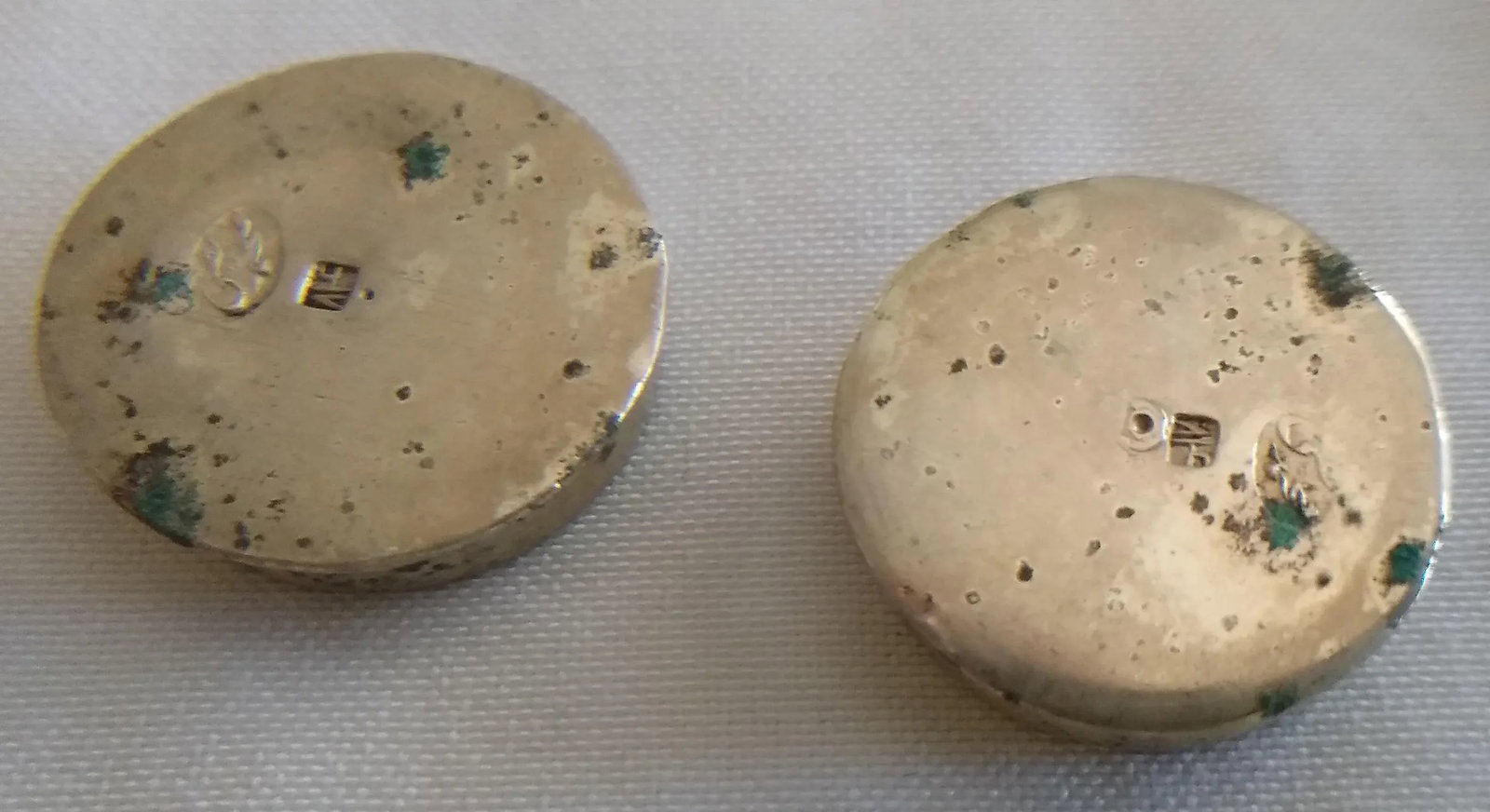 Vintage Silver Salt and Pepper Shakers - a Pair - 3