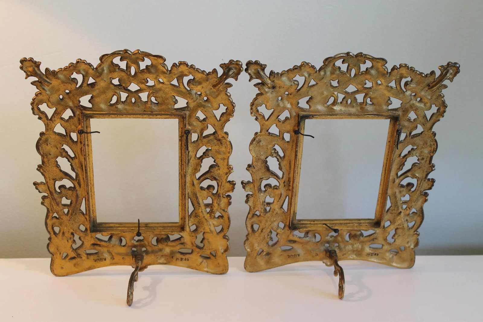Art Nouveau Picture Frames - a Pair - 2